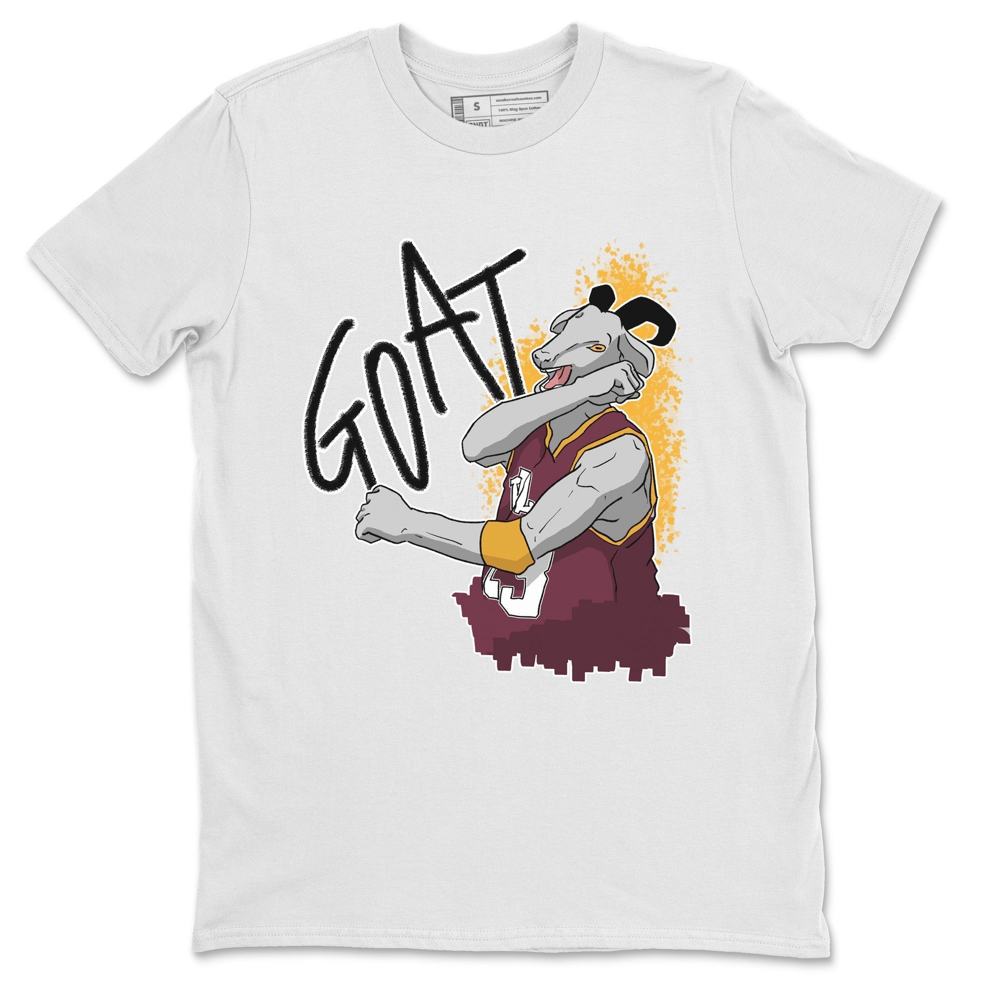 Dunk Arizona State Sneaker Match Tees Screaming Goat Sneaker Tees Dunk Arizona State Jordan to match sneaker T-Shirt Crew Neck Shirts