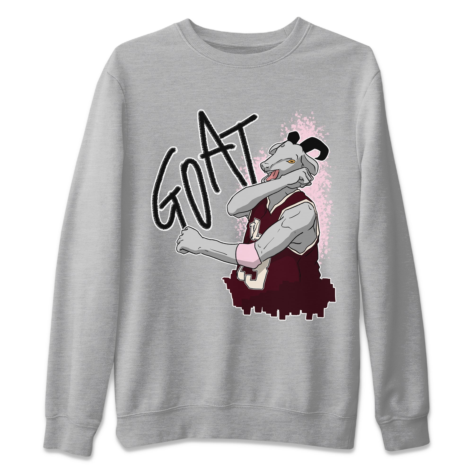 Dunk Valentines Day Sneaker Match Tees Screaming Goat Sneaker Tees Dunk Valentines Day Jordan to match sneaker T-Shirt Crew Neck Shirts