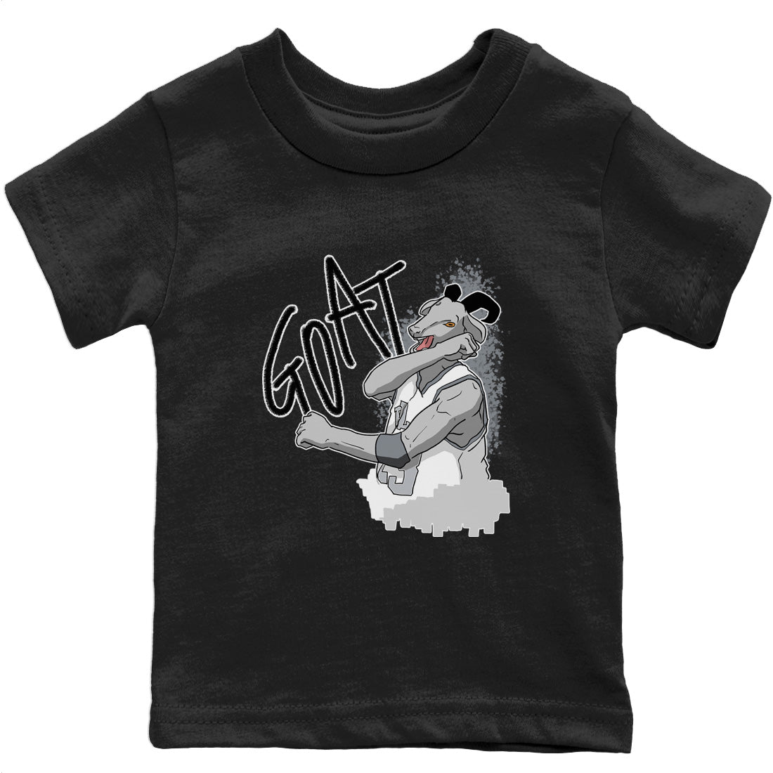 Jordan 12 Stealth Sneaker Matching T-Shirt Screaming Goat Sneaker Tees Jordan 12 Stealth Sneaker Release Tees Kids Shirts