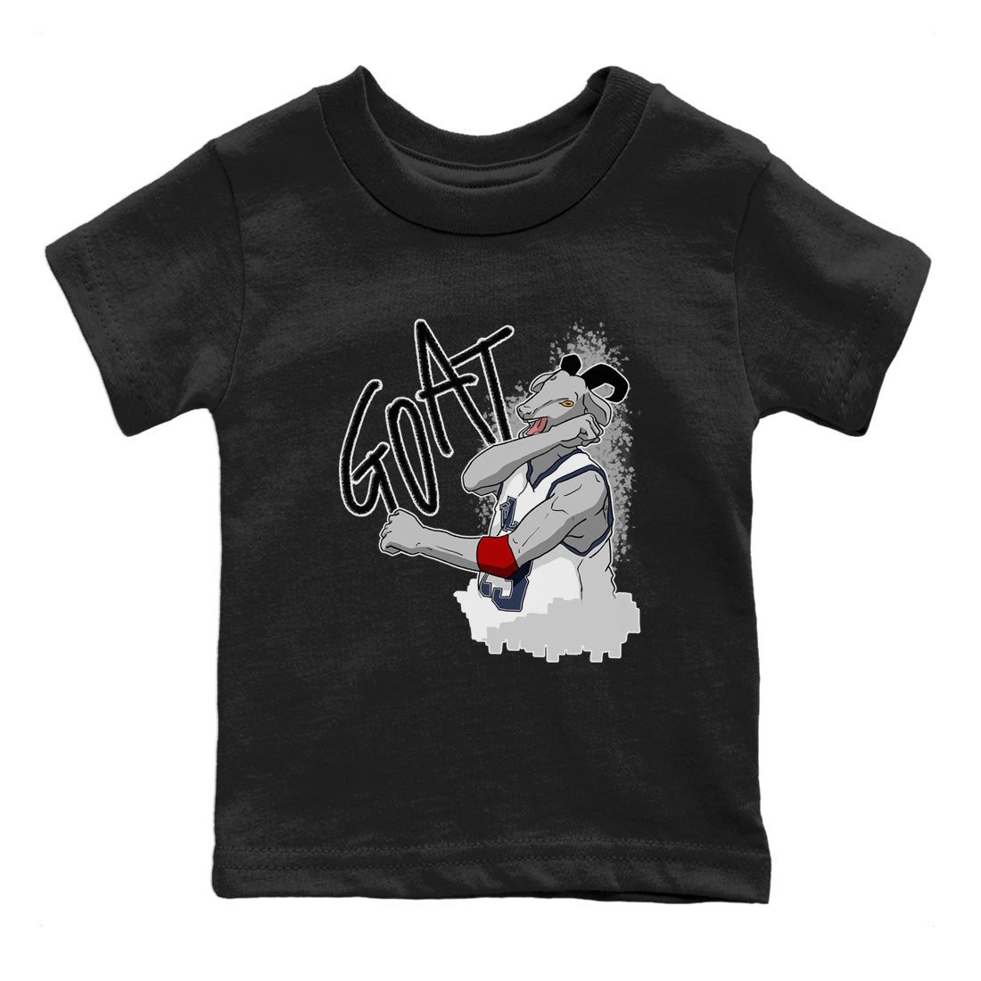 Jordan 4 Midnight Navy Sneaker Matching T-Shirt Screaming Goat Sneaker Tees Jordan 4 Midnight Navy Sneaker Release Tees Kids Shirts