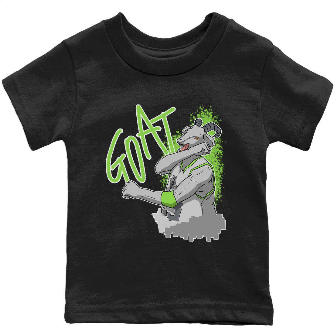Jordan 5 Green Bean Sneaker Matching T-Shirt Screaming Goat Sneaker Tees Jordan 5 Green Bean Sneaker Release Tees Kids Shirts