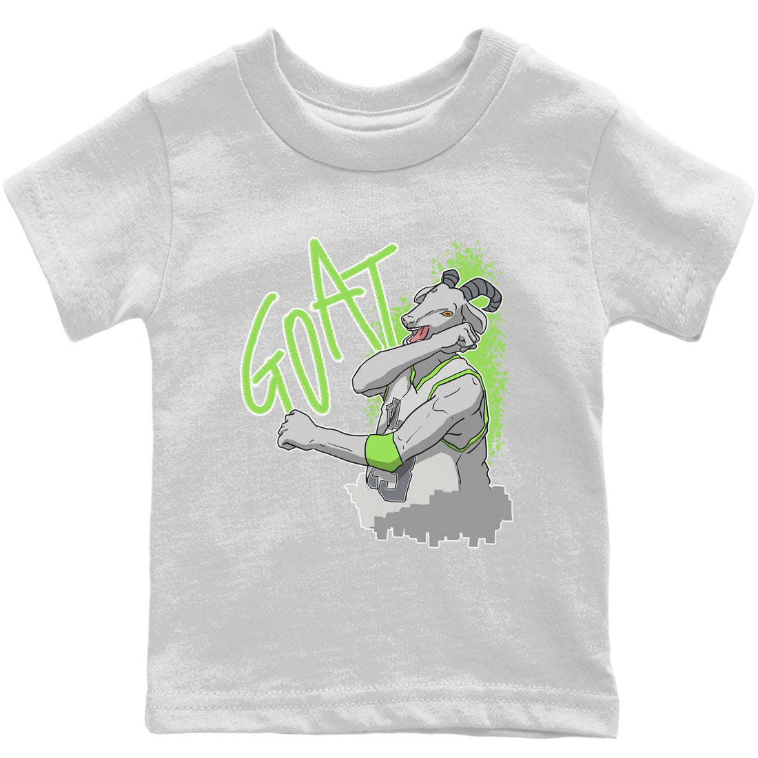 Jordan 5 Green Bean Sneaker Matching T-Shirt Screaming Goat Sneaker Tees Jordan 5 Green Bean Sneaker Release Tees Kids Shirts