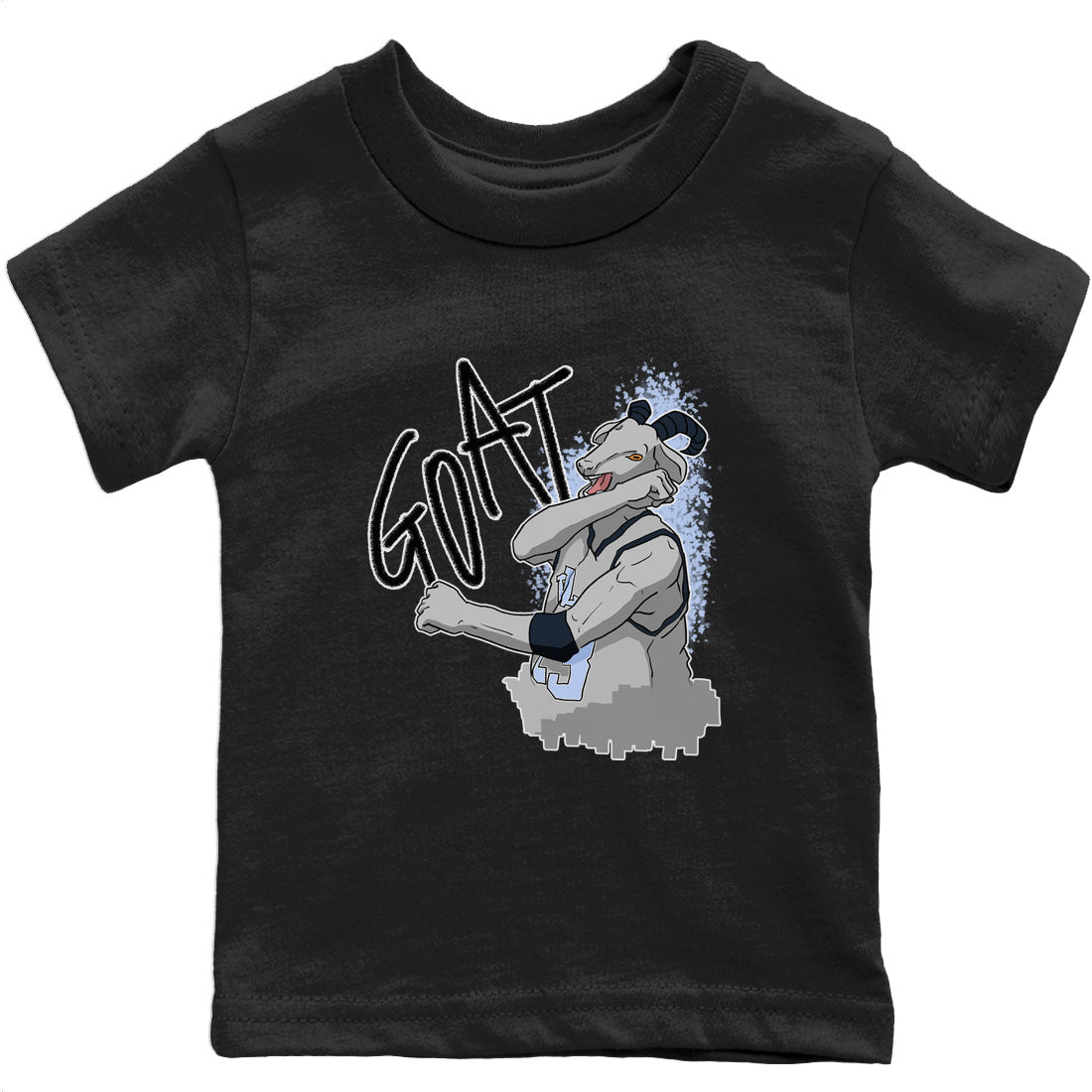 Jordan 6 Georgetown Sneaker Matching T-Shirt Screaming Goat Sneaker Tees Jordan 6 Georgetown Sneaker Release Tees Kids Shirts