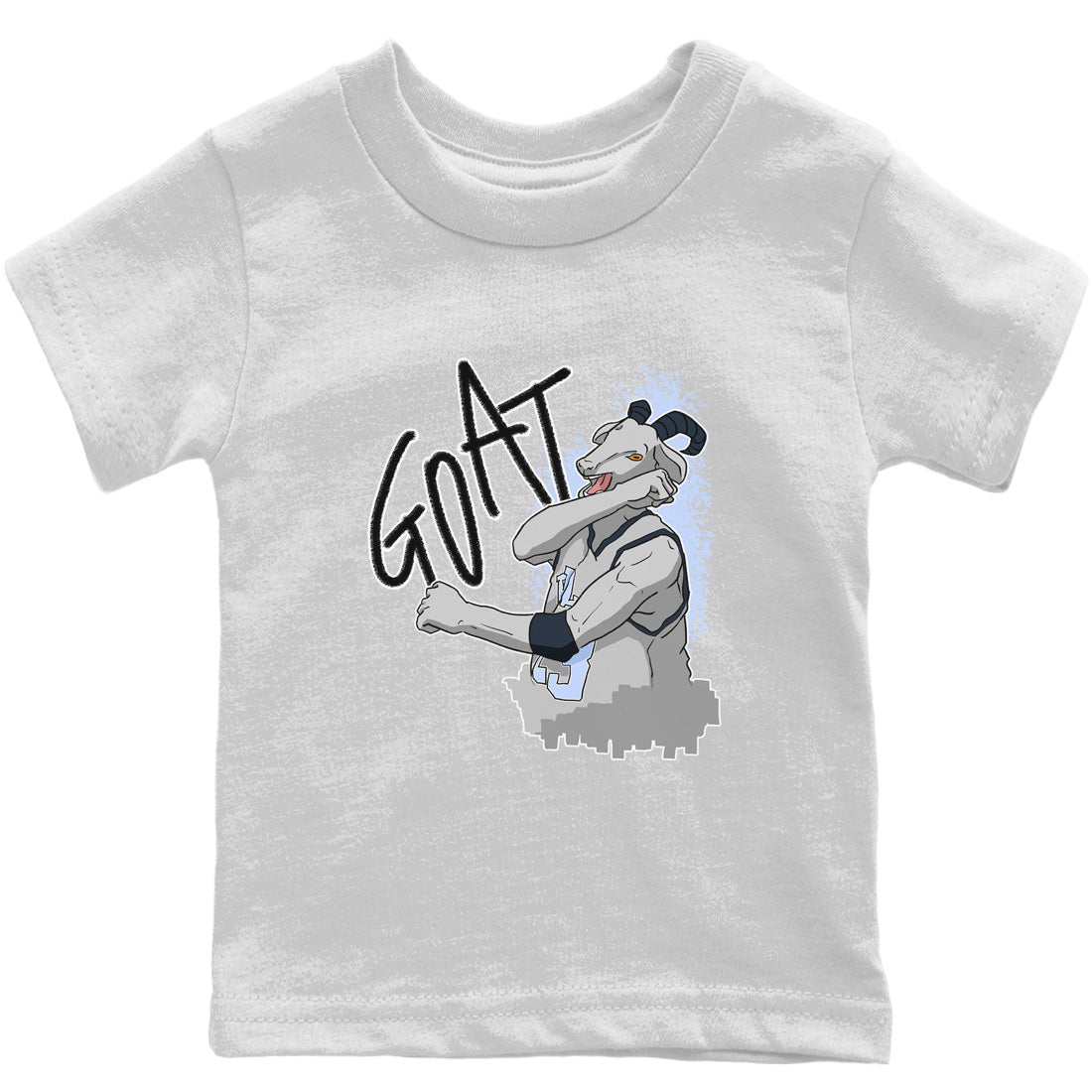 Jordan 6 Georgetown Sneaker Matching T-Shirt Screaming Goat Sneaker Tees Jordan 6 Georgetown Sneaker Release Tees Kids Shirts