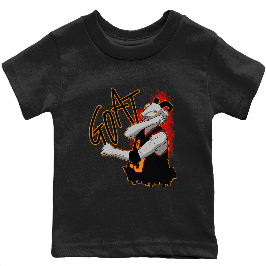 Jordan 7 Citrus Shirt To Match Jordans Screaming Goat Sneaker Tees Jordan 7 Citrus Drip Gear Zone Sneaker Matching Clothing Kids Shirts