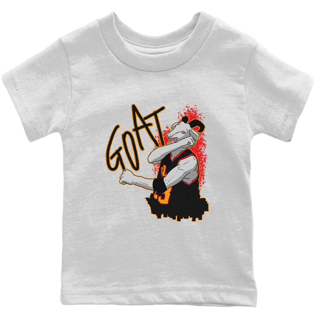 Jordan 7 Citrus Shirt To Match Jordans Screaming Goat Sneaker Tees Jordan 7 Citrus Drip Gear Zone Sneaker Matching Clothing Kids Shirts