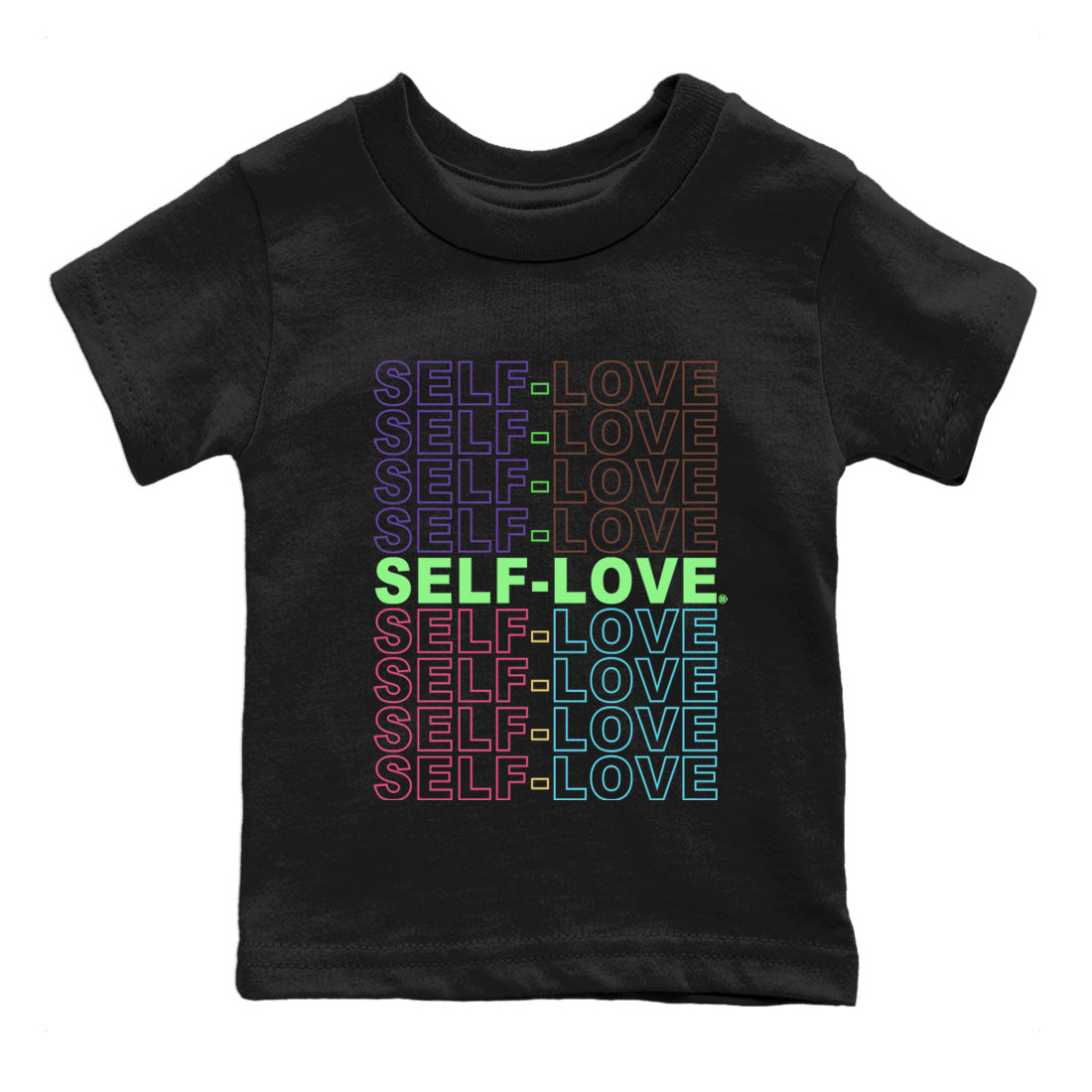 Air Force 1 Undefeated Fauna Brown Sneaker Match Tees Self Love Sneaker Tees Air Force 1 Undefeated Fauna Brown Jordan to match sneaker T-Shirt Kids Shirts