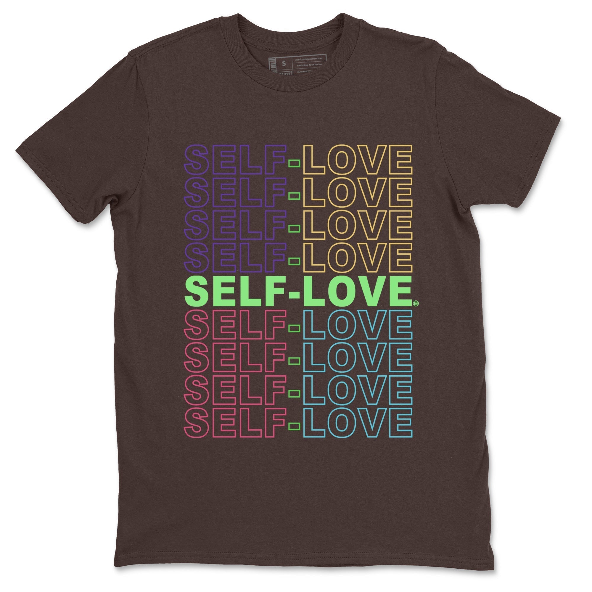 Air Force 1 Undefeated Fauna Brown Sneaker Match Tees Self Love Sneaker Tees Air Force 1 Undefeated Fauna Brown Jordan to match sneaker T-Shirt Crew Neck Shirts