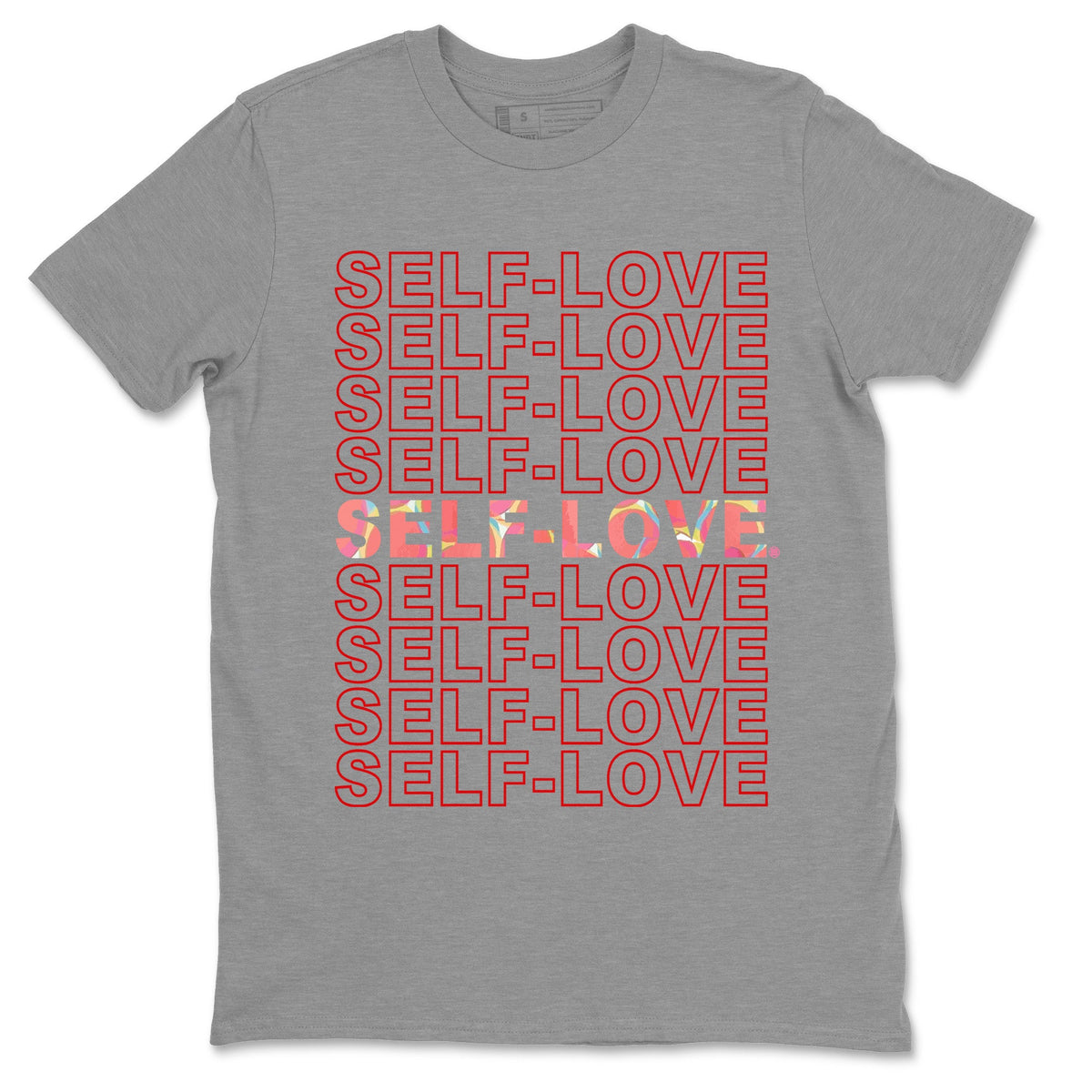 Air Jordan 1 Spider Man Sneaker Match Tees Self Love Sneaker Release Tees Spider-Man: Across the Spider-Verse x Air Jordan 1 Sneaker Release Tees Unisex Shirts Heather Grey 2