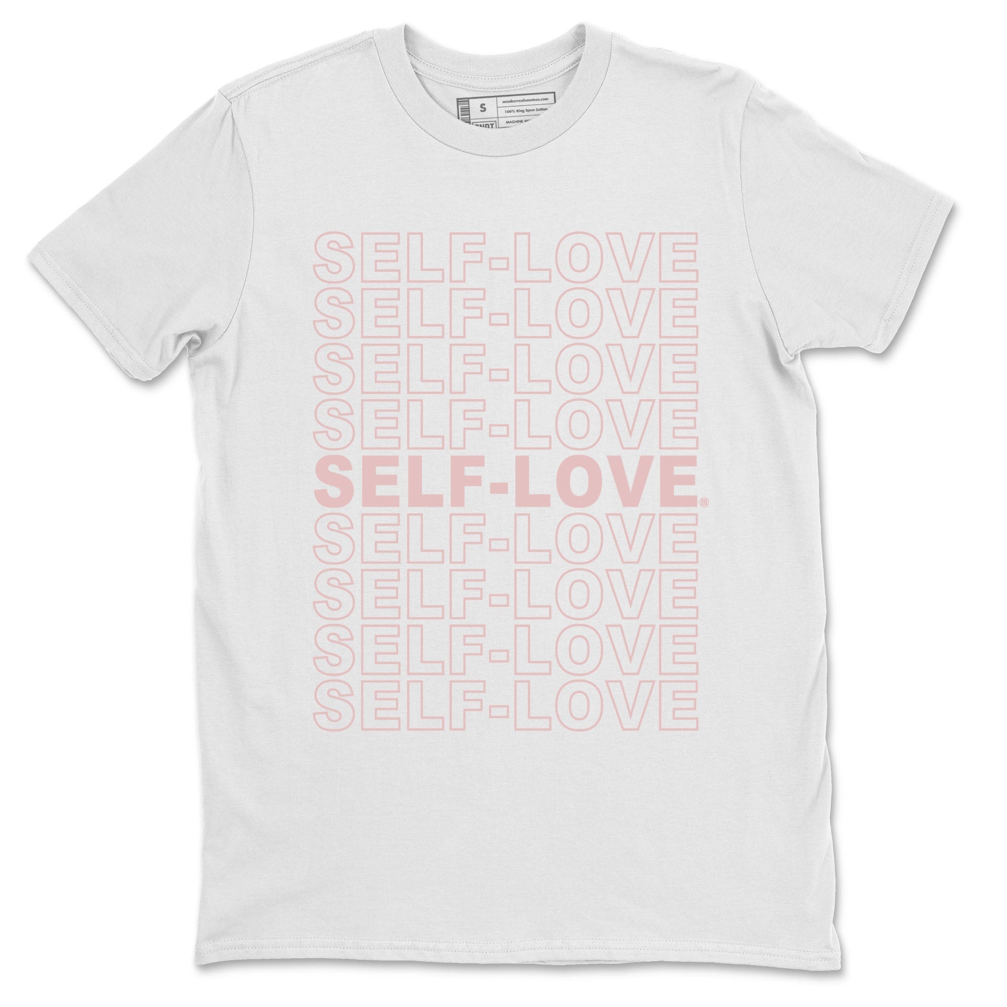 Air Jordan 1 Washed Pink Sneaker Match Tees Self Love Streetwear Sneaker Shirt Air Jordan 1 High OG WMNS Washed Pink Tees Unisex Shirts White 2