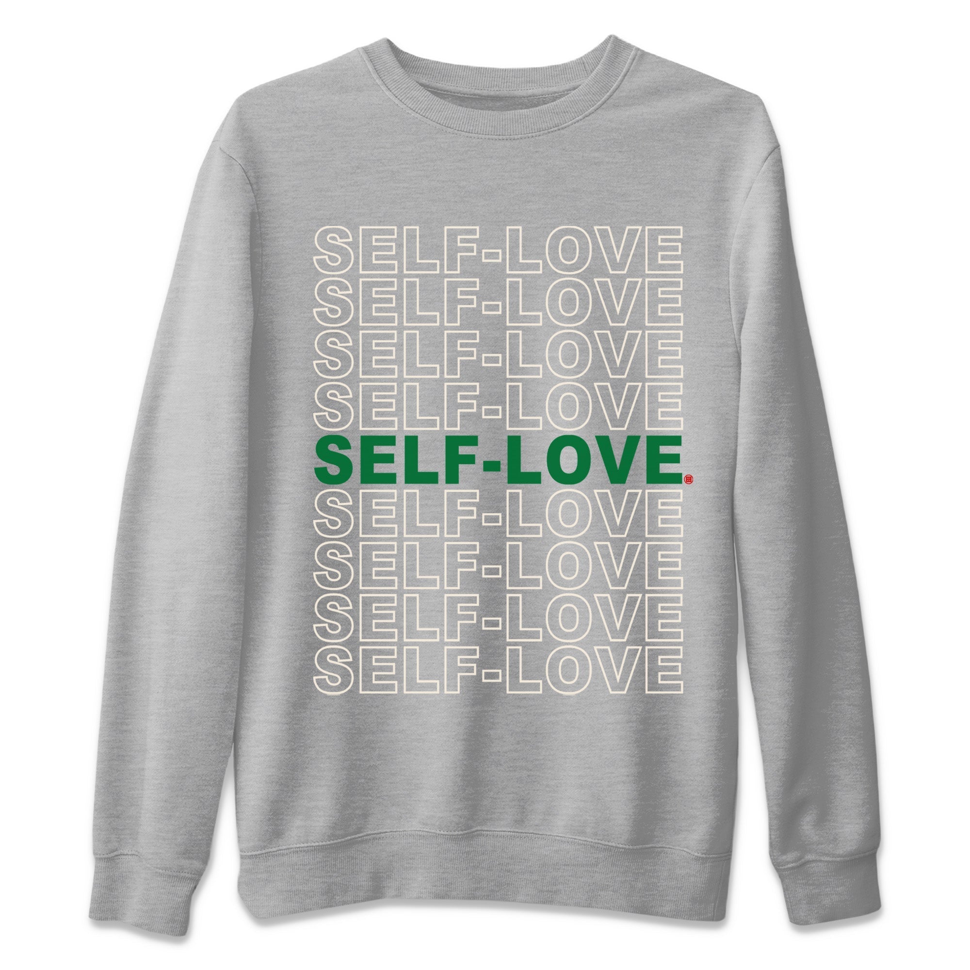 Air Jordan 4 Pine Green Sneaker Match Tees Self Love Streetwear Sneaker Shirt Nike SB Air Jordan 4 Pine Green Sneaker Release Tees Unisex Shirts Heather Grey 2