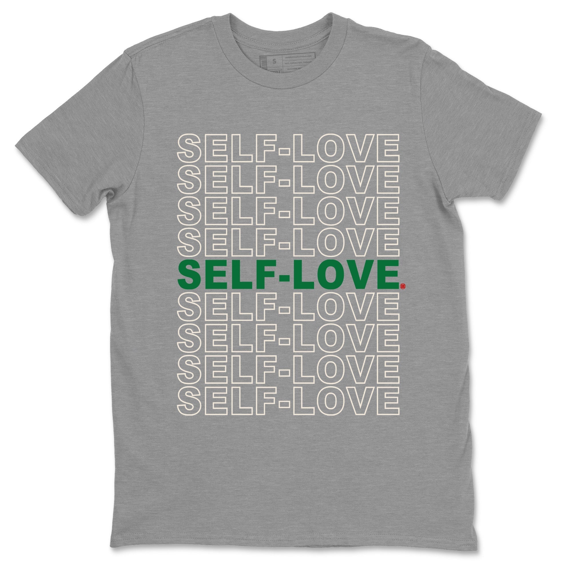 Air Jordan 4 Pine Green Sneaker Match Tees Self Love Streetwear Sneaker Shirt Nike SB Air Jordan 4 Pine Green Sneaker Release Tees Unisex Shirts Heather Grey 2