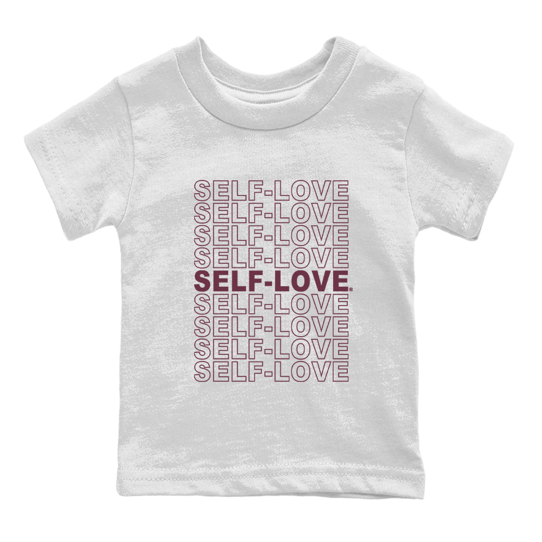 Air Jordan 5 Burgundy Sneaker Match Tees Self Love Streetwear Sneaker Shirt Jordan 5 Burgundy Sneaker Release Tees Matching Outfits Kids Shirts White 2