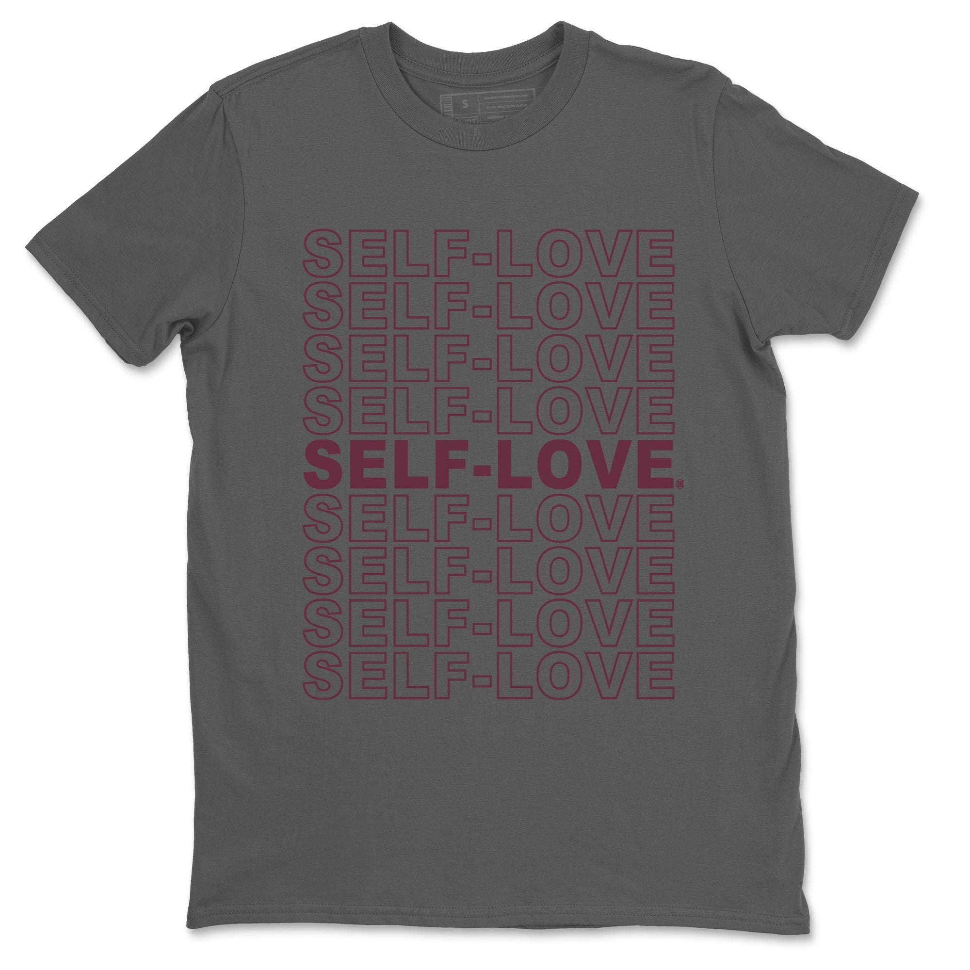 Air Jordan 5 Burgundy Sneaker Match Tees Self Love Streetwear Sneaker Shirt Jordan 5 Burgundy Sneaker Release Tees Matching Outfits Unisex Shirts Cool Grey 2