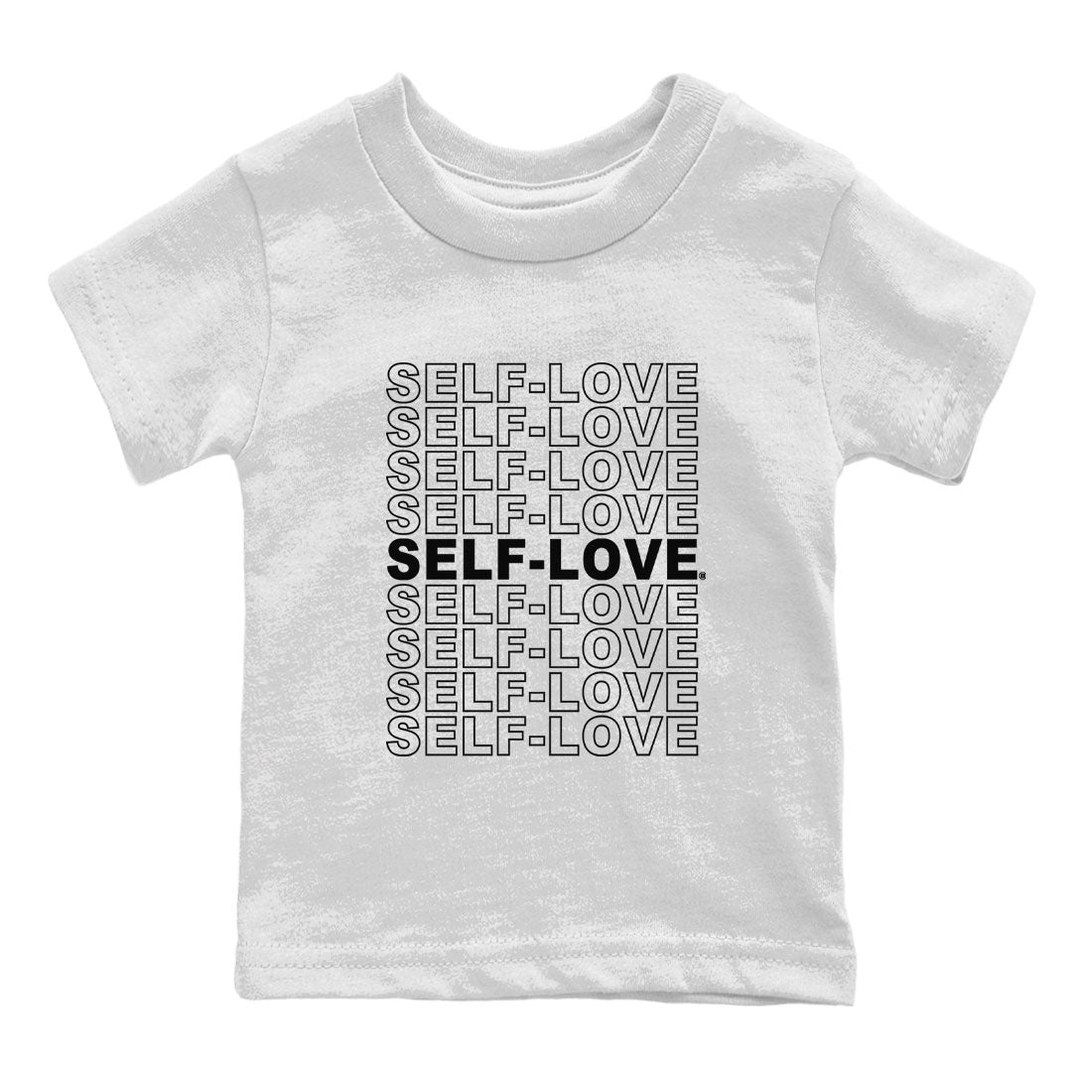 Dunk Panda Sneaker Match Tees Self Love Streetwear Sneaker Shirt Dunk Low Panda Dunks Black White Drip Gear Zone Sneaker Matching Clothing Kids and Baby Youth Shirts White 2