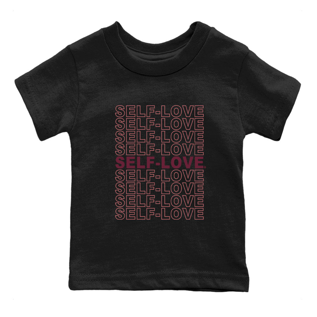 Dunk Low Valentine's Day 2024 sneaker shirt to match jordans Self Love sneaker tees Dunk Valentines Day 2024 Drip Gear Zone Baby Toddler Black 2 T-Shirt