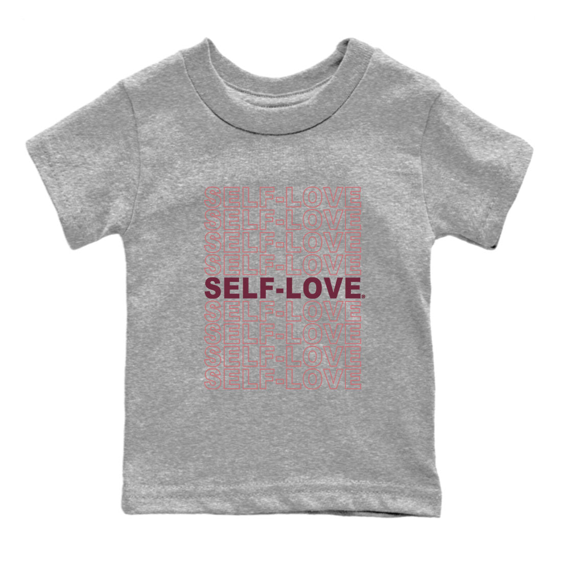 Dunk Low Valentine's Day 2024 sneaker shirt to match jordans Self Love sneaker tees Dunk Valentines Day 2024 Drip Gear Zone Baby Toddler Heather Grey 2 T-Shirt