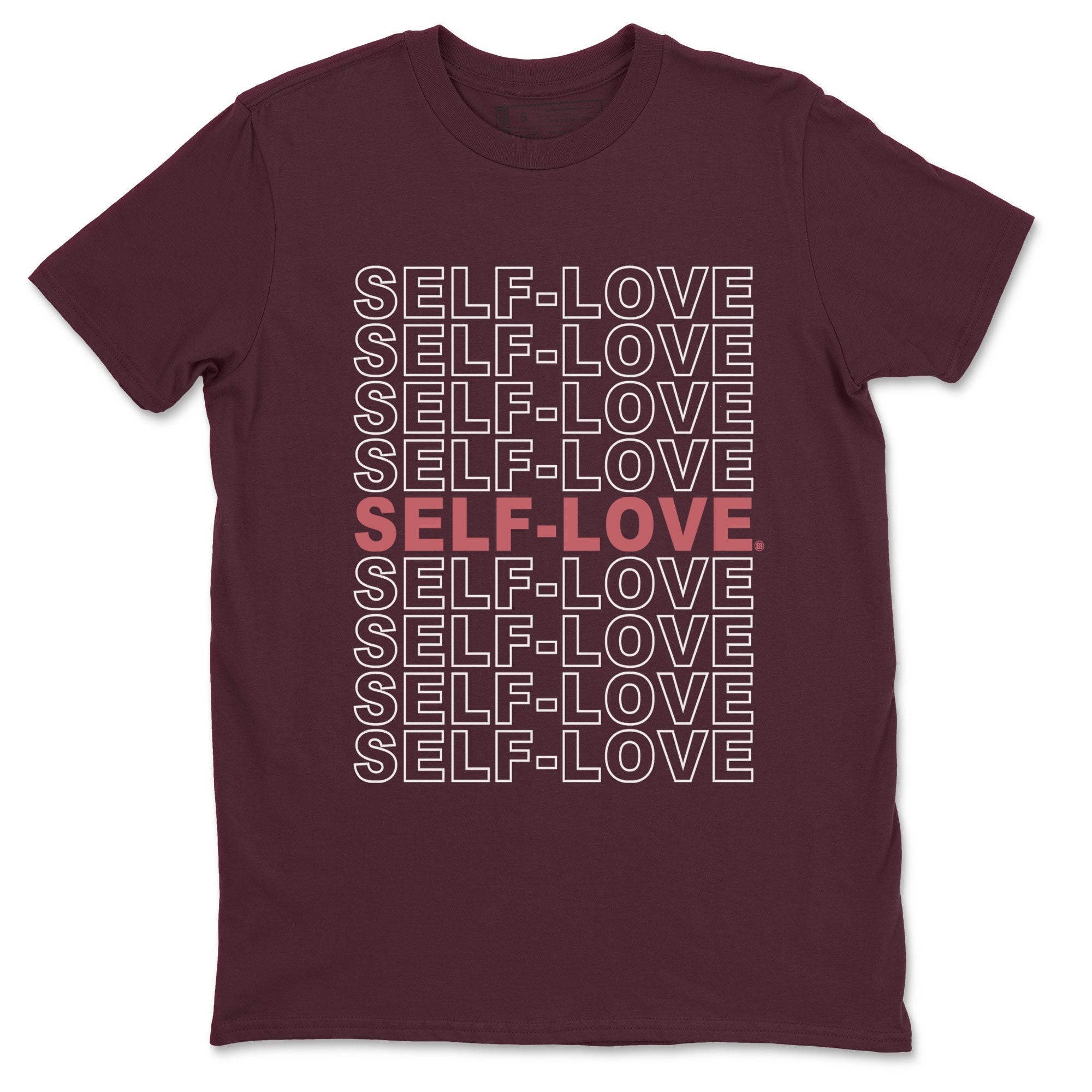 Dunk Low Valentine's Day 2024 sneaker shirt to match jordans Self Love sneaker tees Dunk Valentines Day 2024 Drip Gear Zone Crew Neck Unisex Cotton Sneaker T-Shirt Maroon 2 T-Shirt