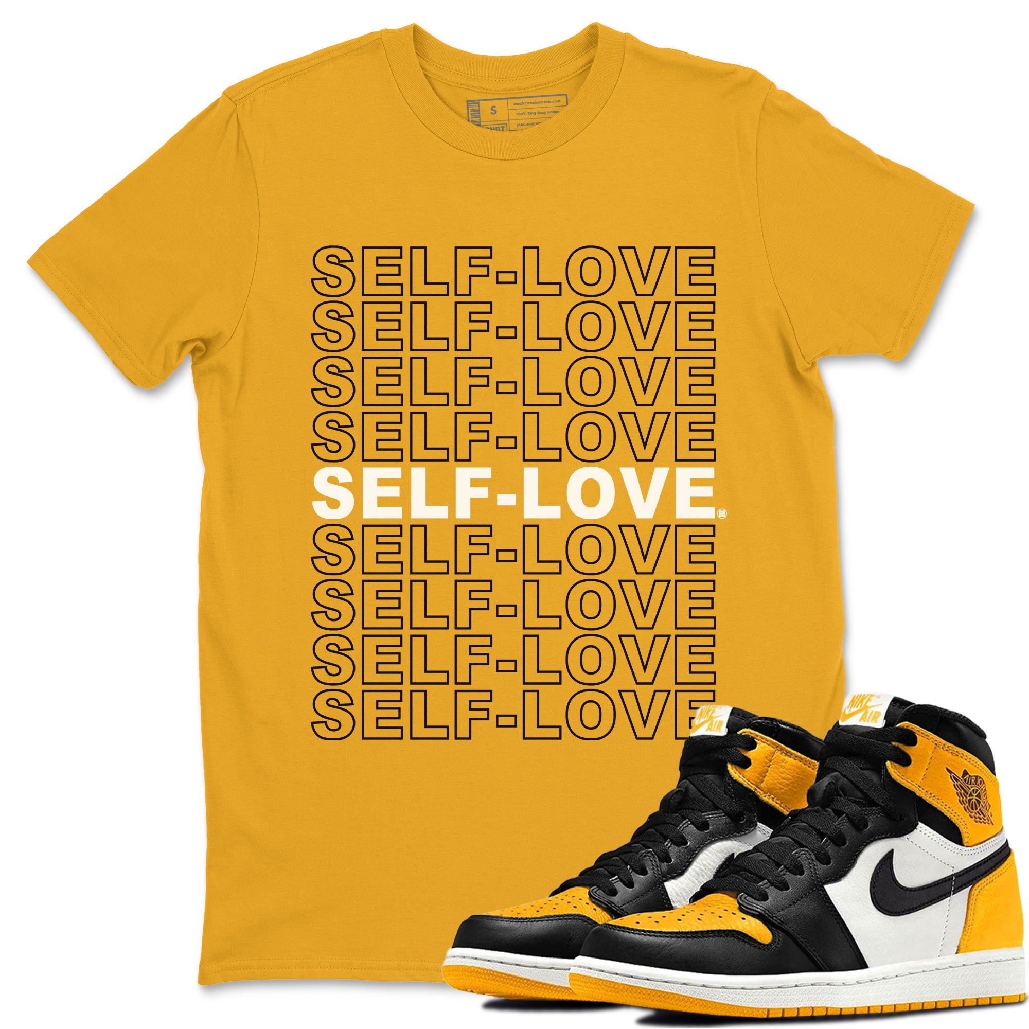 Jordan 1 Taxi Shirt To Match Jordans Self Love Sneaker Tees Jordan 1 Taxi Drip Gear Zone Sneaker Matching Clothing Unisex Shirts