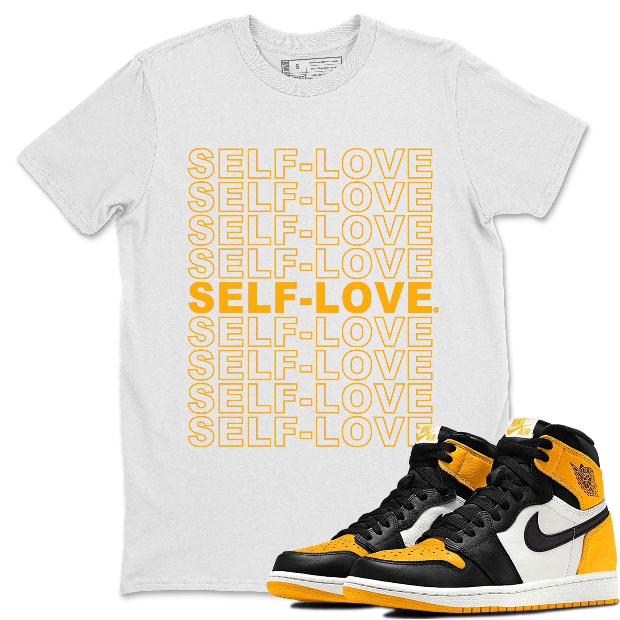 Jordan 1 Taxi Shirt To Match Jordans Self Love Sneaker Tees Jordan 1 Taxi Drip Gear Zone Sneaker Matching Clothing Unisex Shirts