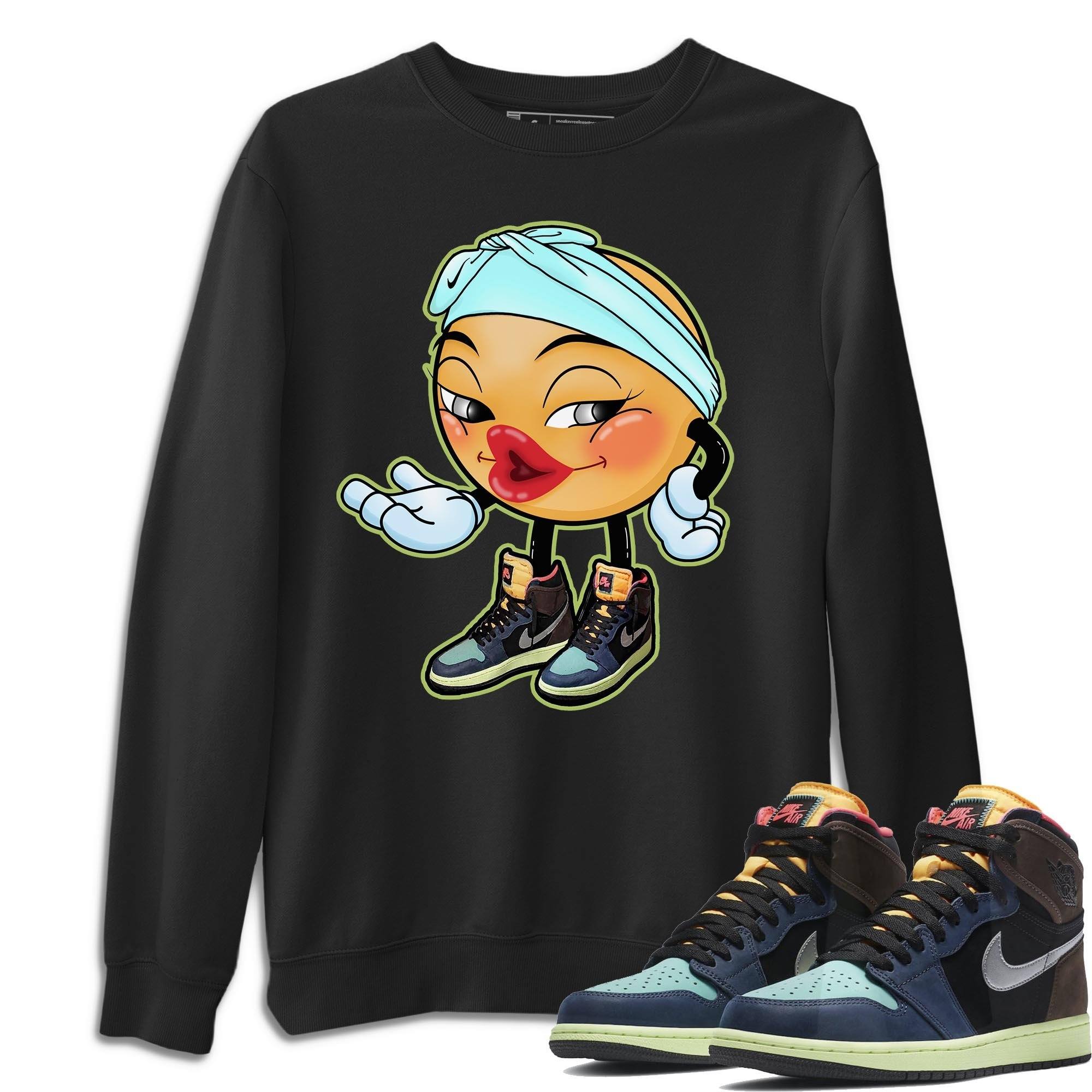 Jordan 1 Bio Hack Sneaker Match Tees Sexy Emoji Sneaker Tees Jordan 1 Bio Hack Jordan to match sneaker T-Shirt Crew Neck Shirts
