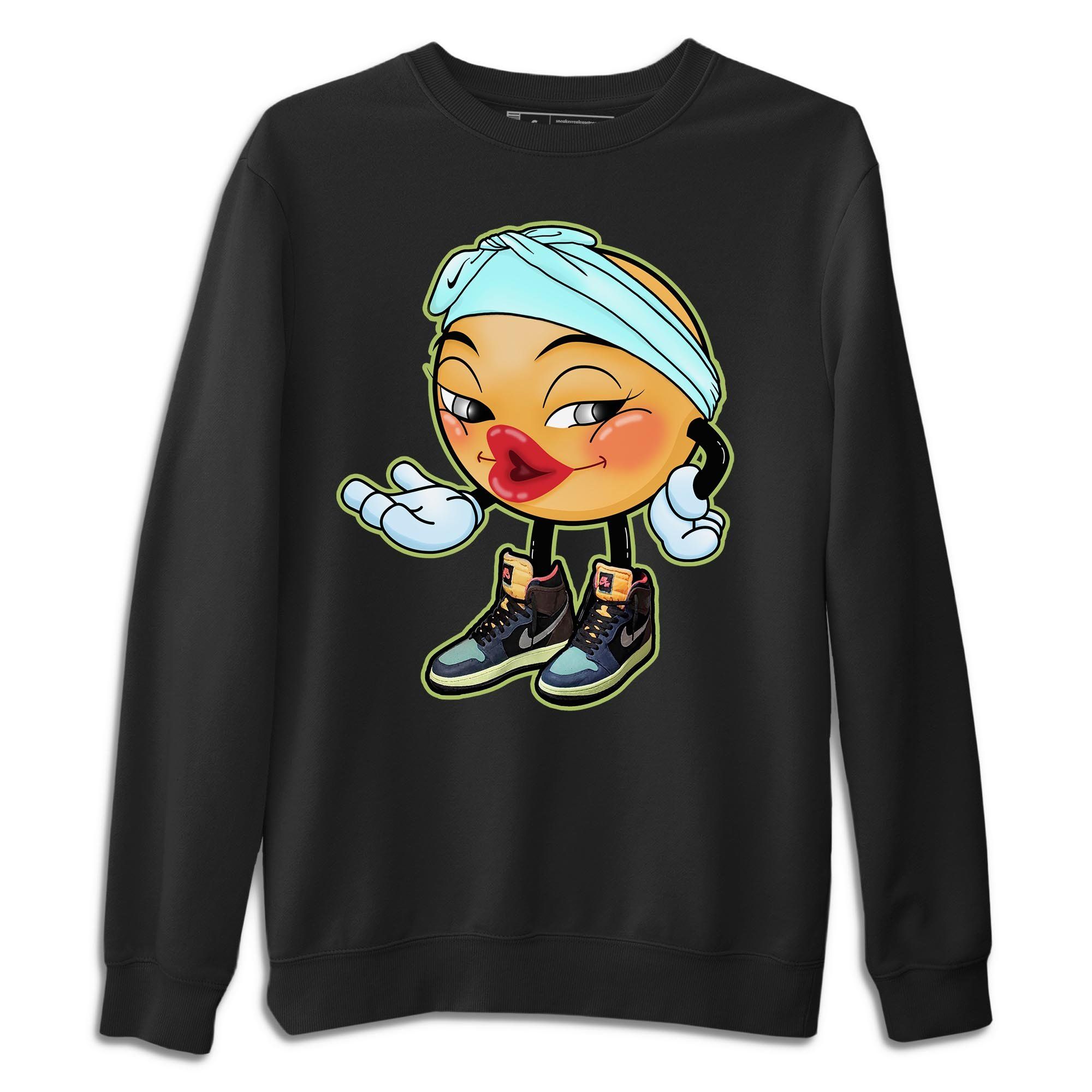 Jordan 1 Bio Hack Sneaker Match Tees Sexy Emoji Sneaker Tees Jordan 1 Bio Hack Jordan to match sneaker T-Shirt Crew Neck Shirts