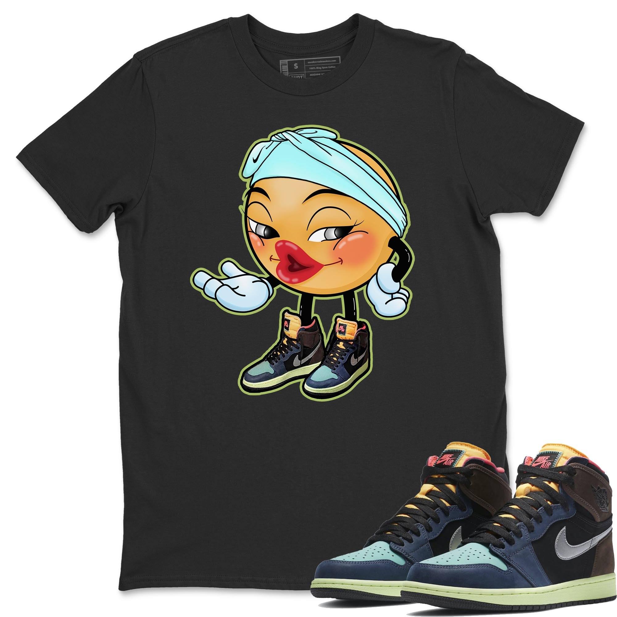 Jordan 1 Bio Hack Sneaker Match Tees Sexy Emoji Sneaker Tees Jordan 1 Bio Hack Jordan to match sneaker T-Shirt Crew Neck Shirts