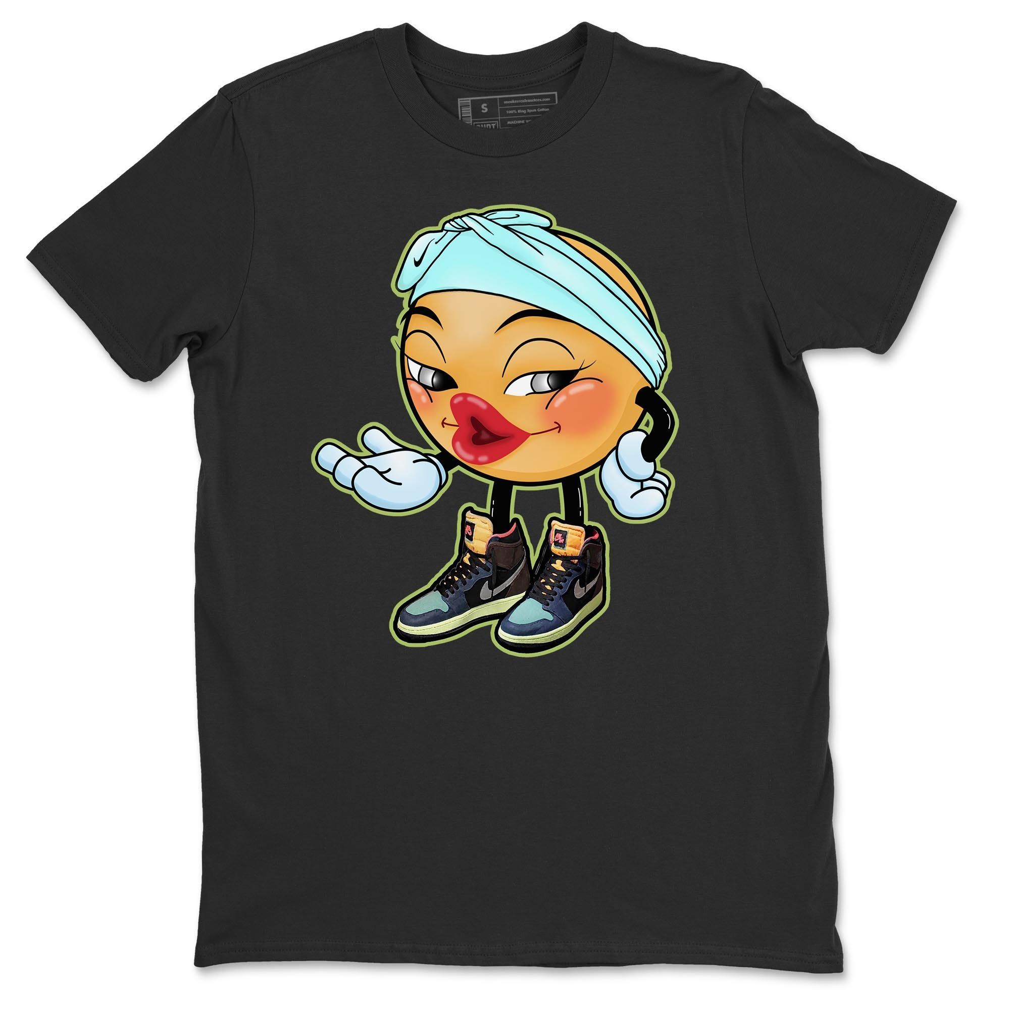 Jordan 1 Bio Hack Sneaker Match Tees Sexy Emoji Sneaker Tees Jordan 1 Bio Hack Jordan to match sneaker T-Shirt Crew Neck Shirts