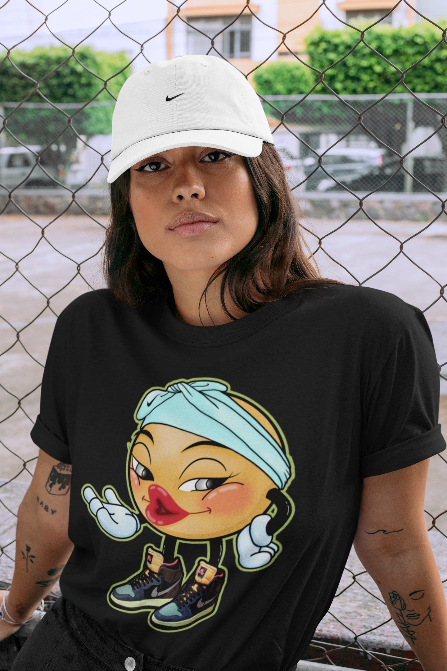 Jordan 1 Bio Hack Sneaker Match Tees Sexy Emoji Sneaker Tees Jordan 1 Bio Hack Jordan to match sneaker T-Shirt Crew Neck Shirts