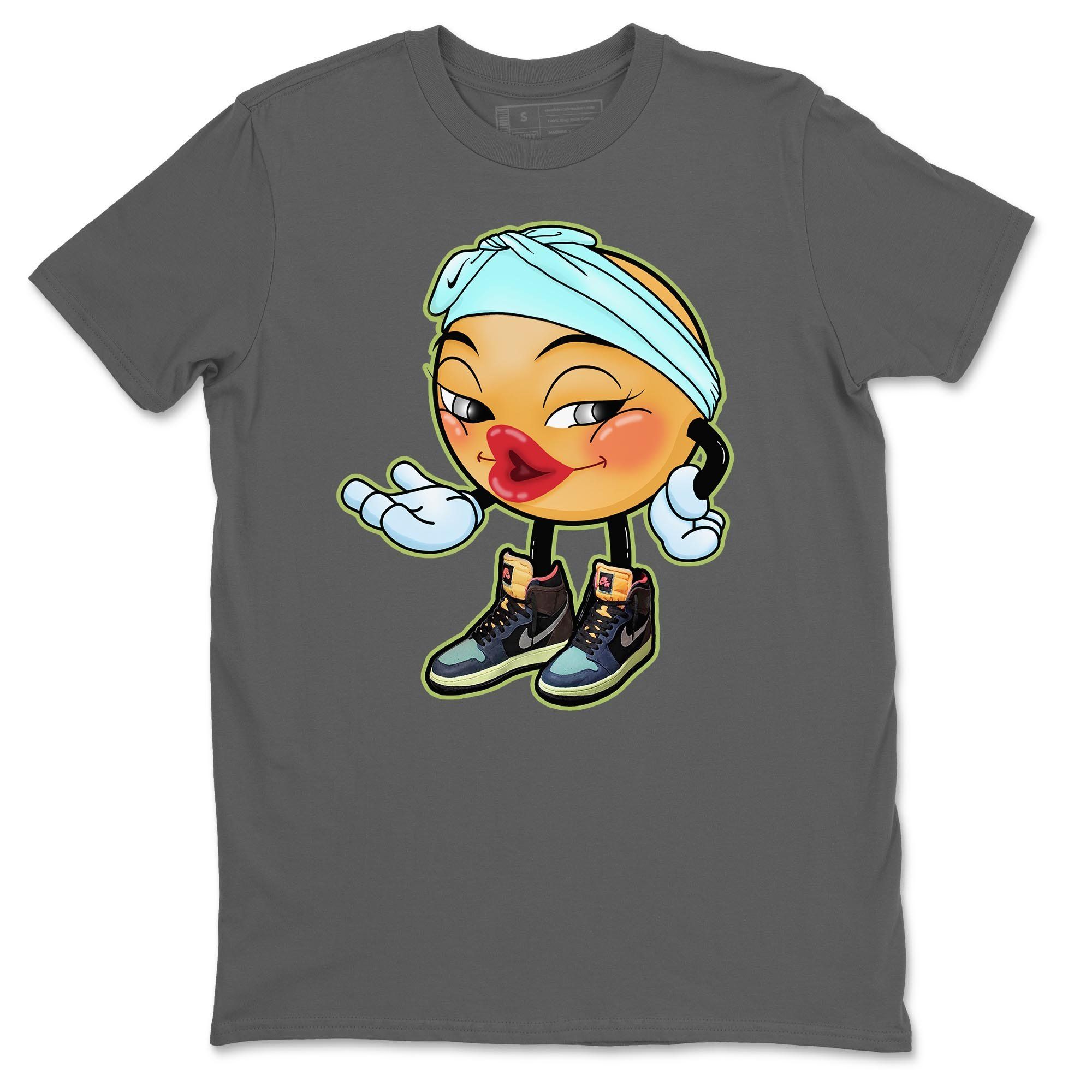 Jordan 1 Bio Hack Sneaker Match Tees Sexy Emoji Sneaker Tees Jordan 1 Bio Hack Jordan to match sneaker T-Shirt Crew Neck Shirts