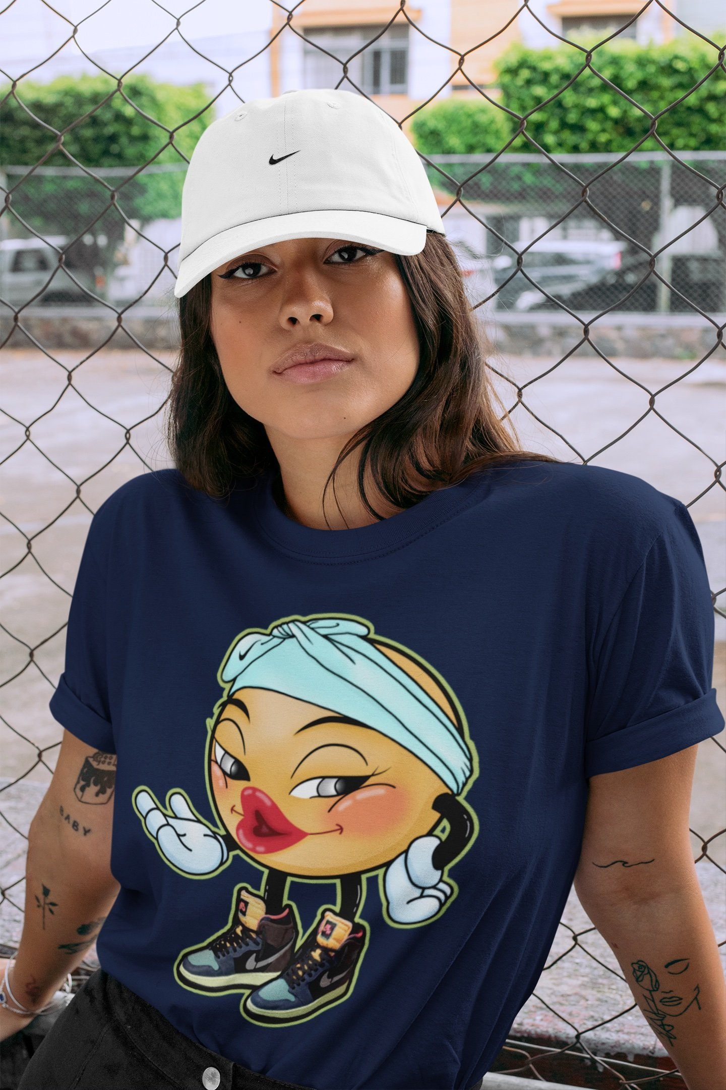 Jordan 1 Bio Hack Sneaker Match Tees Sexy Emoji Sneaker Tees Jordan 1 Bio Hack Jordan to match sneaker T-Shirt Crew Neck Shirts