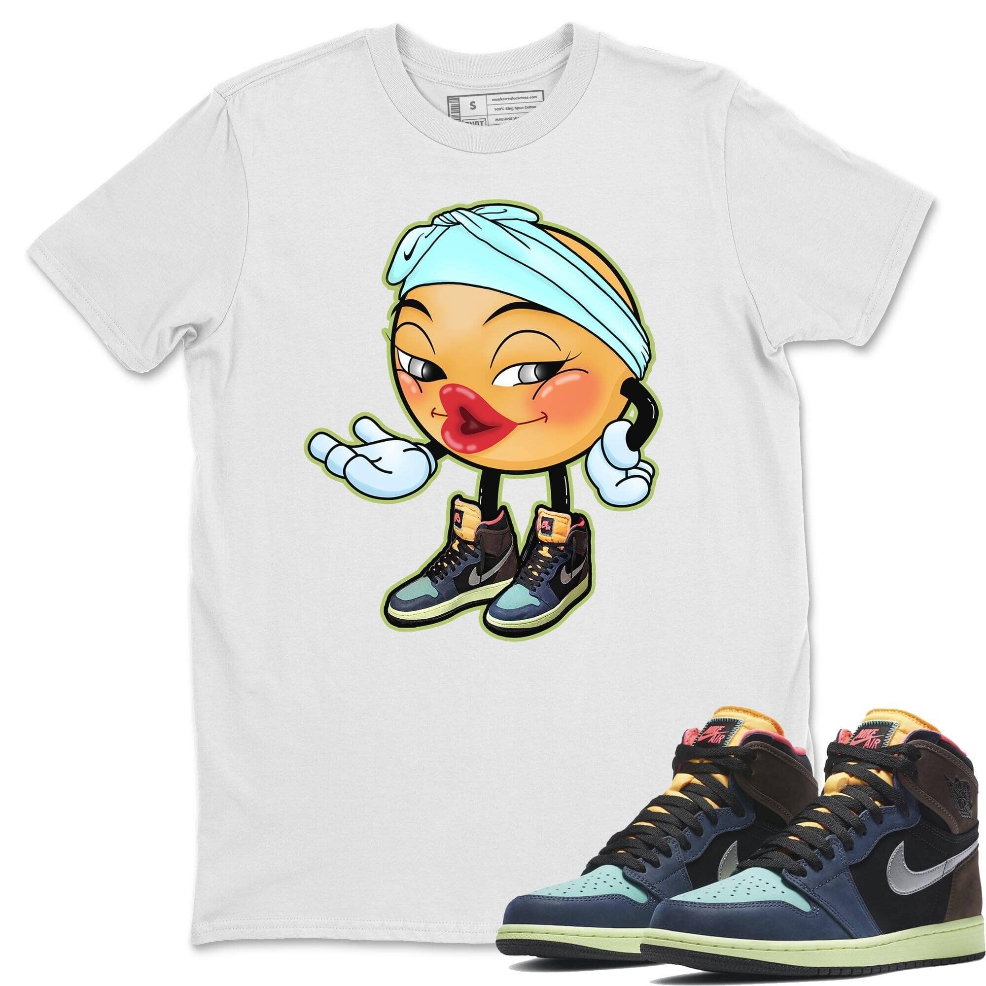 Jordan 1 Bio Hack Sneaker Match Tees Sexy Emoji Sneaker Tees Jordan 1 Bio Hack Jordan to match sneaker T-Shirt Crew Neck Shirts