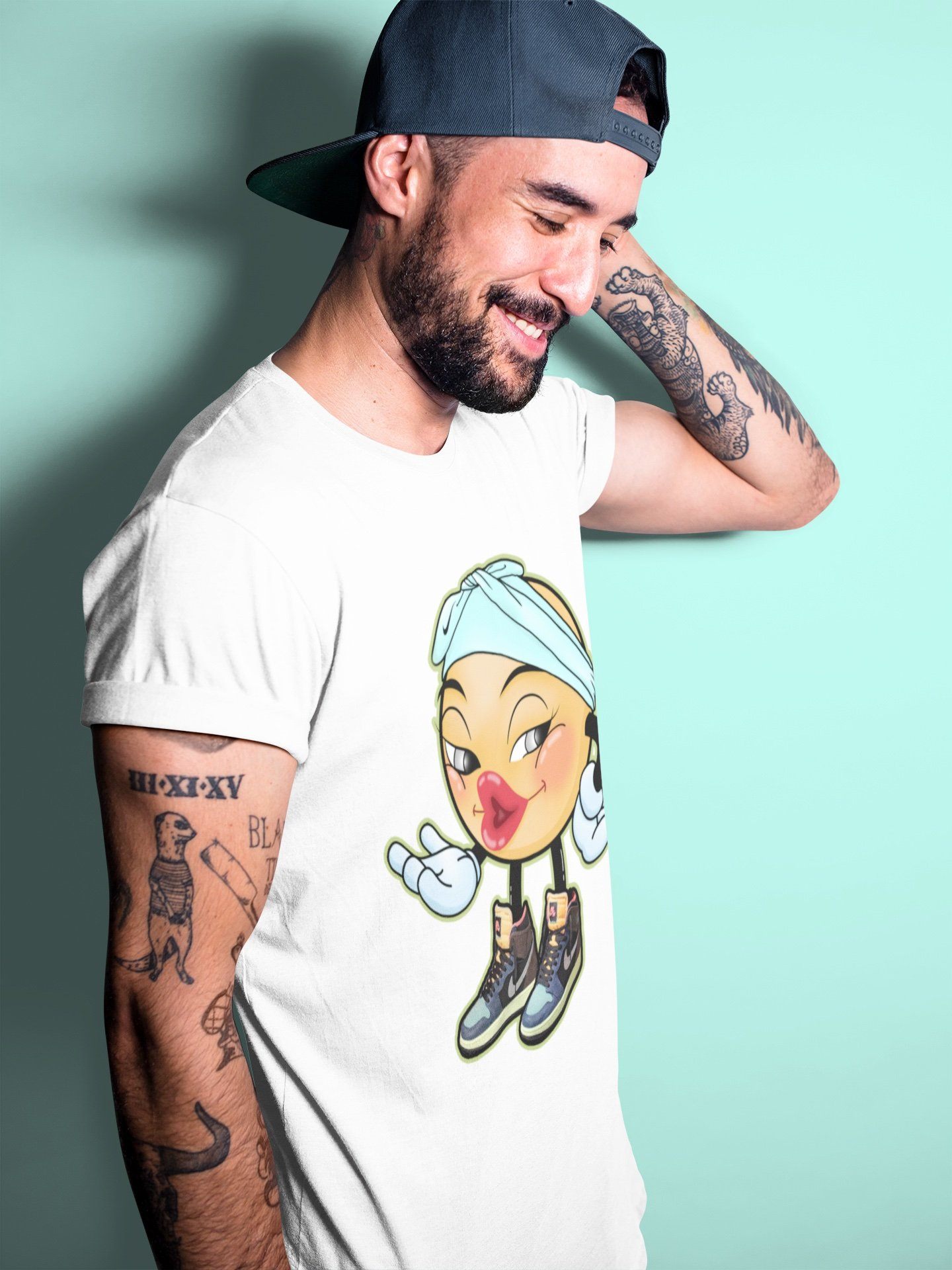 Jordan 1 Bio Hack Sneaker Match Tees Sexy Emoji Sneaker Tees Jordan 1 Bio Hack Jordan to match sneaker T-Shirt Crew Neck Shirts