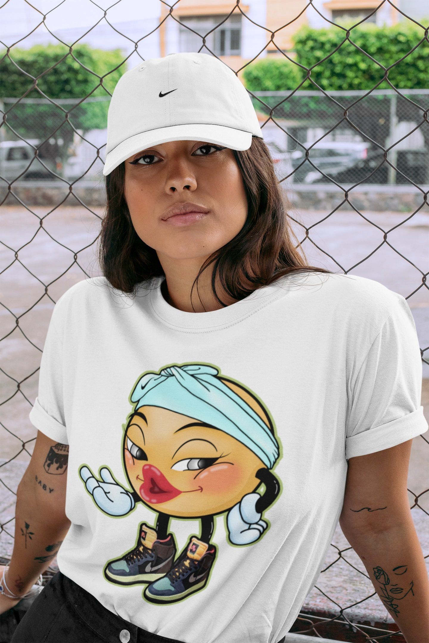 Jordan 1 Bio Hack Sneaker Match Tees Sexy Emoji Sneaker Tees Jordan 1 Bio Hack Jordan to match sneaker T-Shirt Crew Neck Shirts