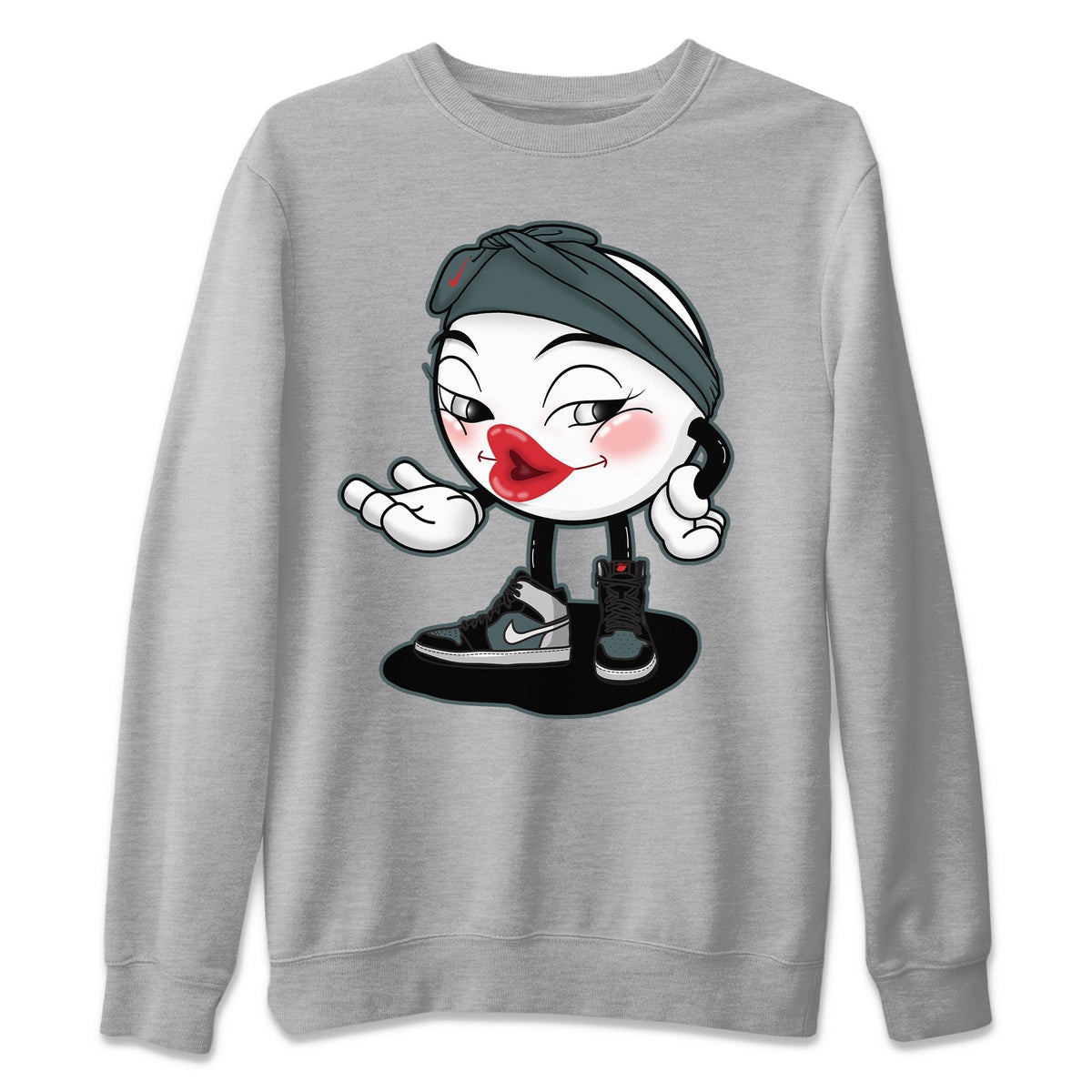 Jordan 1 Element Gore-Tex Black Grey Sneaker Matching T-Shirt Sexy Emoji Sneaker Tees Jordan 1 Element Gore-Tex Black Grey Sneaker Release Tees Crew Neck Tees
