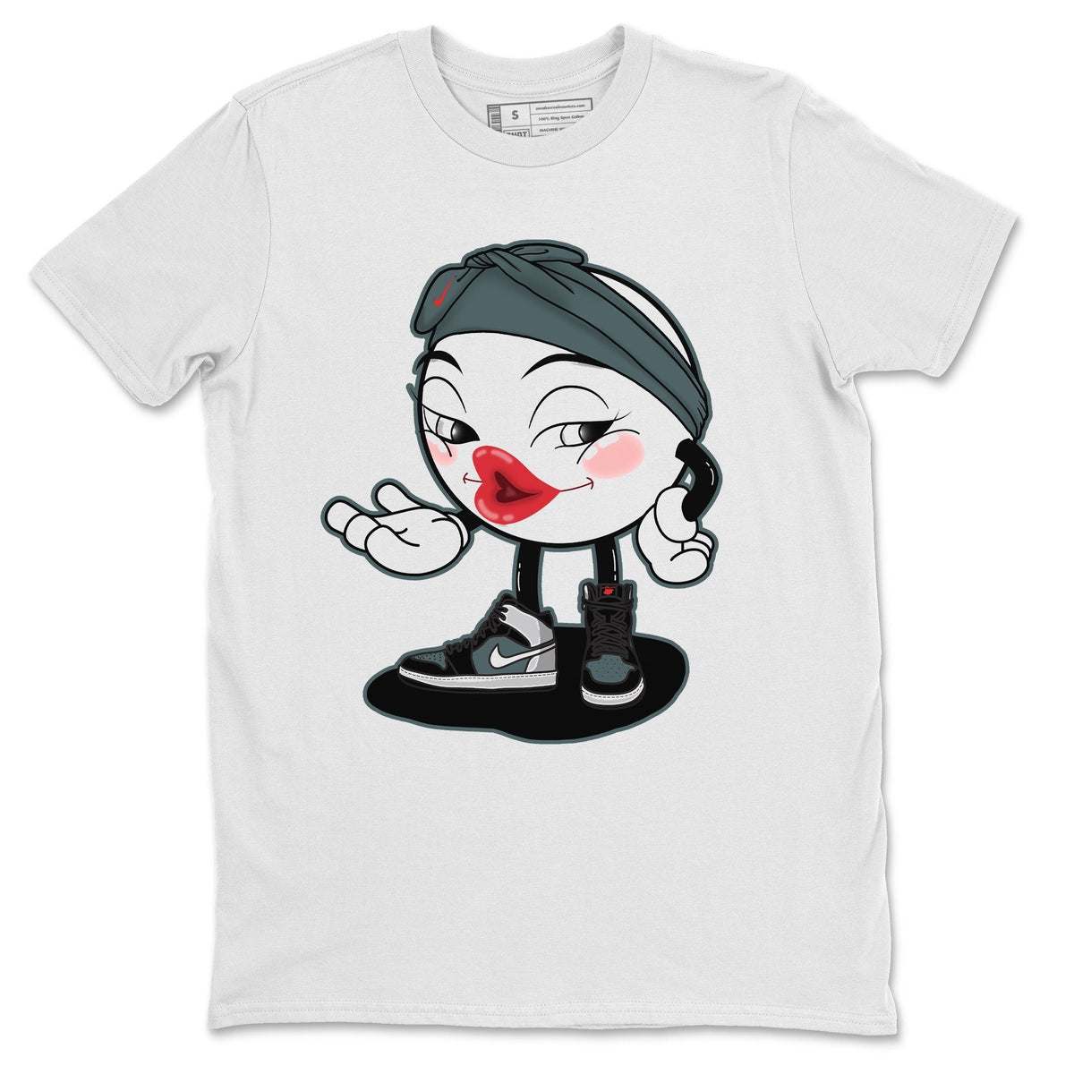 Jordan 1 Element Gore-Tex Black Grey Sneaker Matching T-Shirt Sexy Emoji Sneaker Tees Jordan 1 Element Gore-Tex Black Grey Sneaker Release Tees Crew Neck Tees