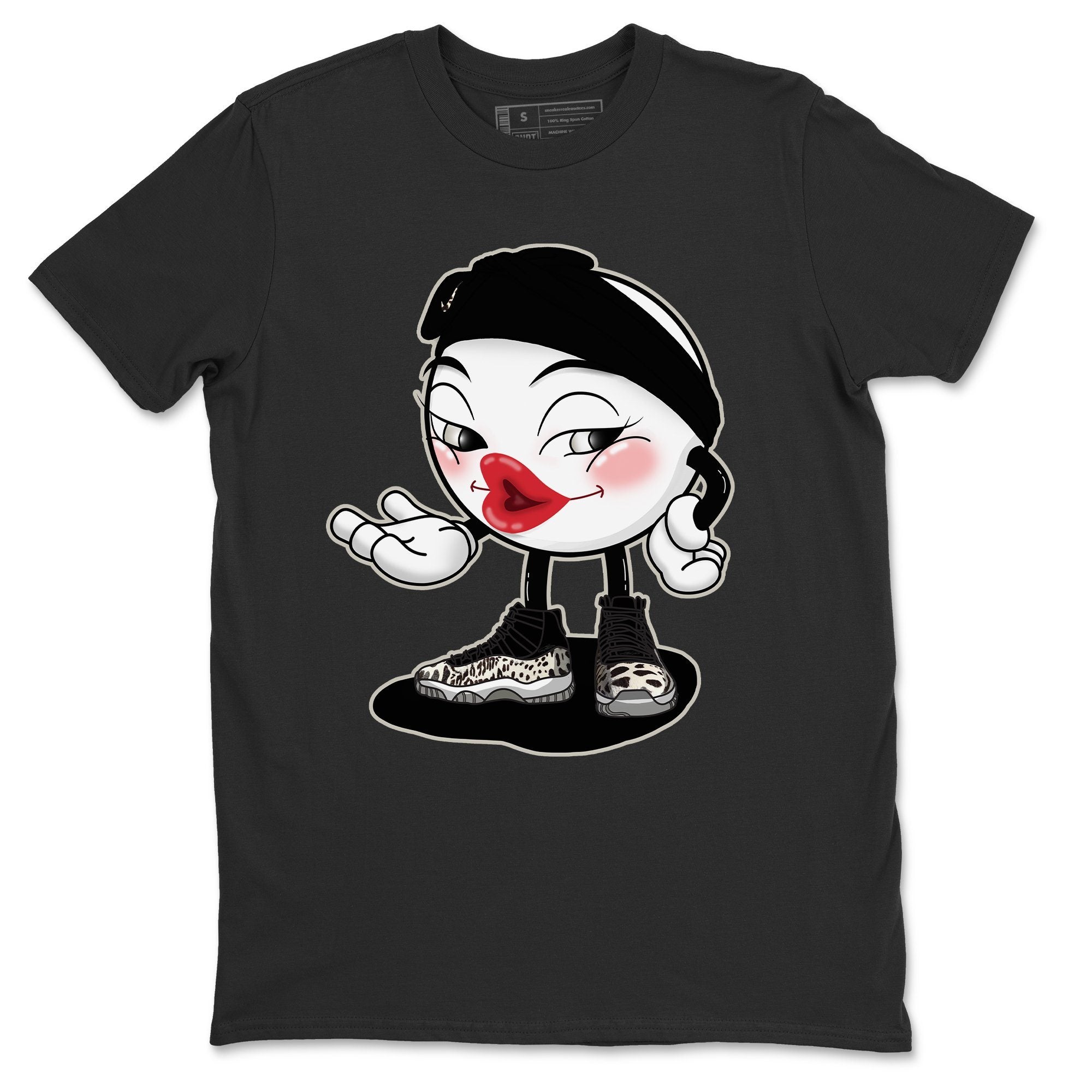 Jordan 11 Animal Instinct Shirt To Match Jordans Sexy Emoji Sneaker Tees Jordan 11 Animal Instinct Drip Gear Zone Sneaker Matching Clothing Unisex Shirts