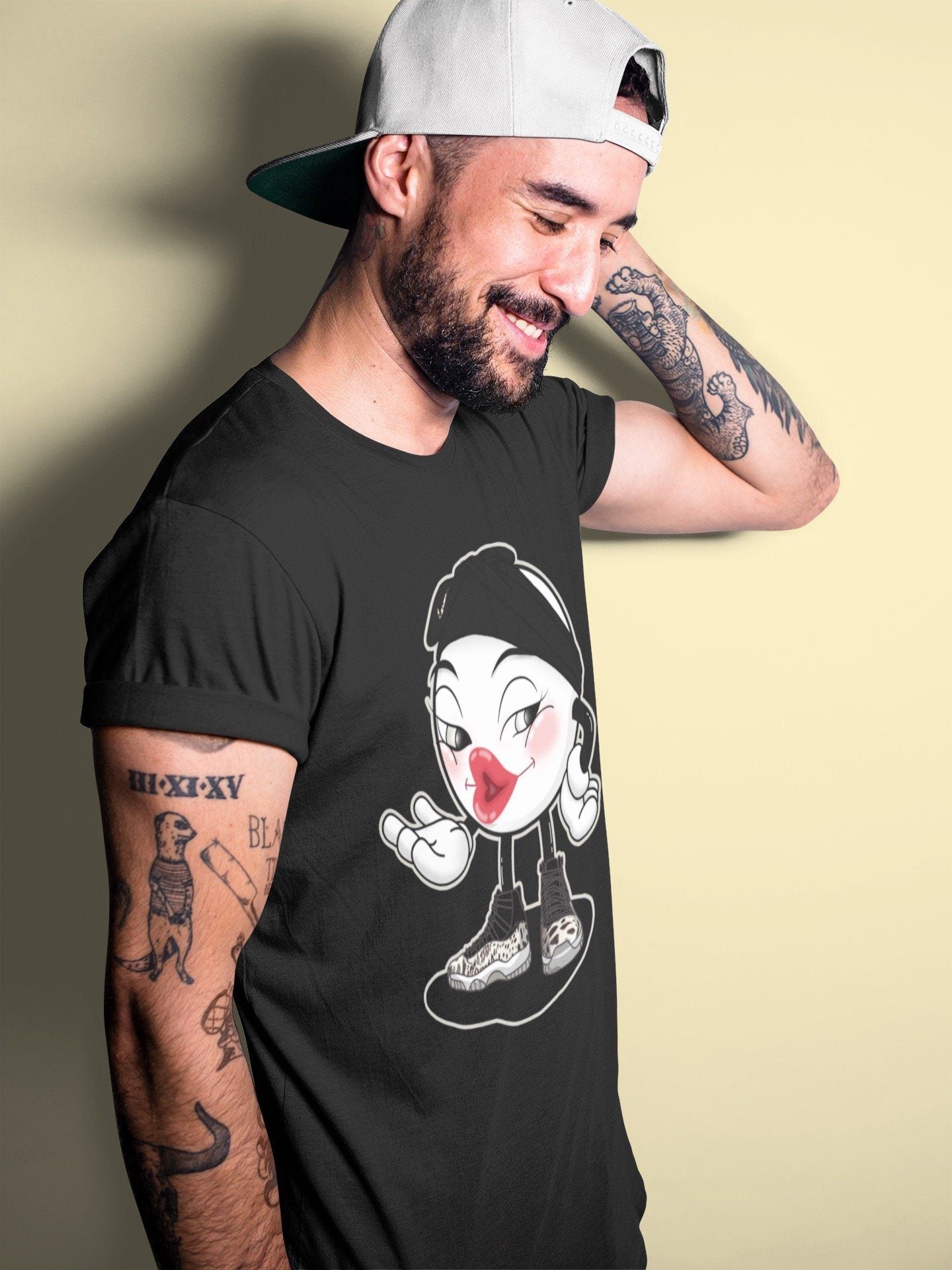 Jordan 11 Animal Instinct Shirt To Match Jordans Sexy Emoji Sneaker Tees Jordan 11 Animal Instinct Drip Gear Zone Sneaker Matching Clothing Unisex Shirts