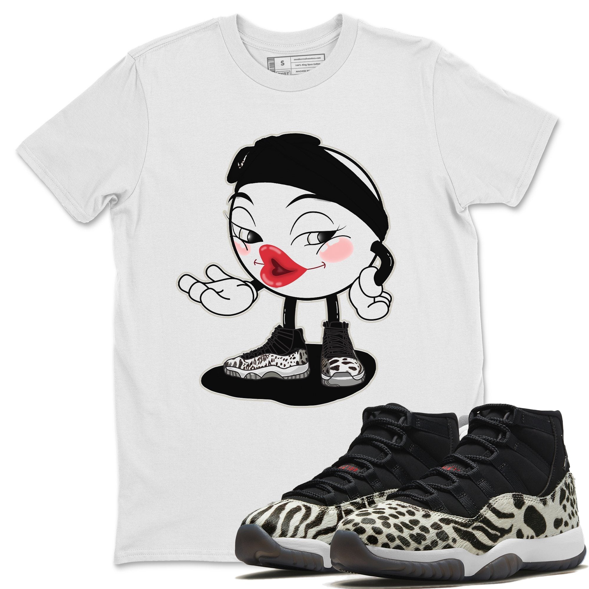 Jordan 11 Animal Instinct Shirt To Match Jordans Sexy Emoji Sneaker Tees Jordan 11 Animal Instinct Drip Gear Zone Sneaker Matching Clothing Unisex Shirts