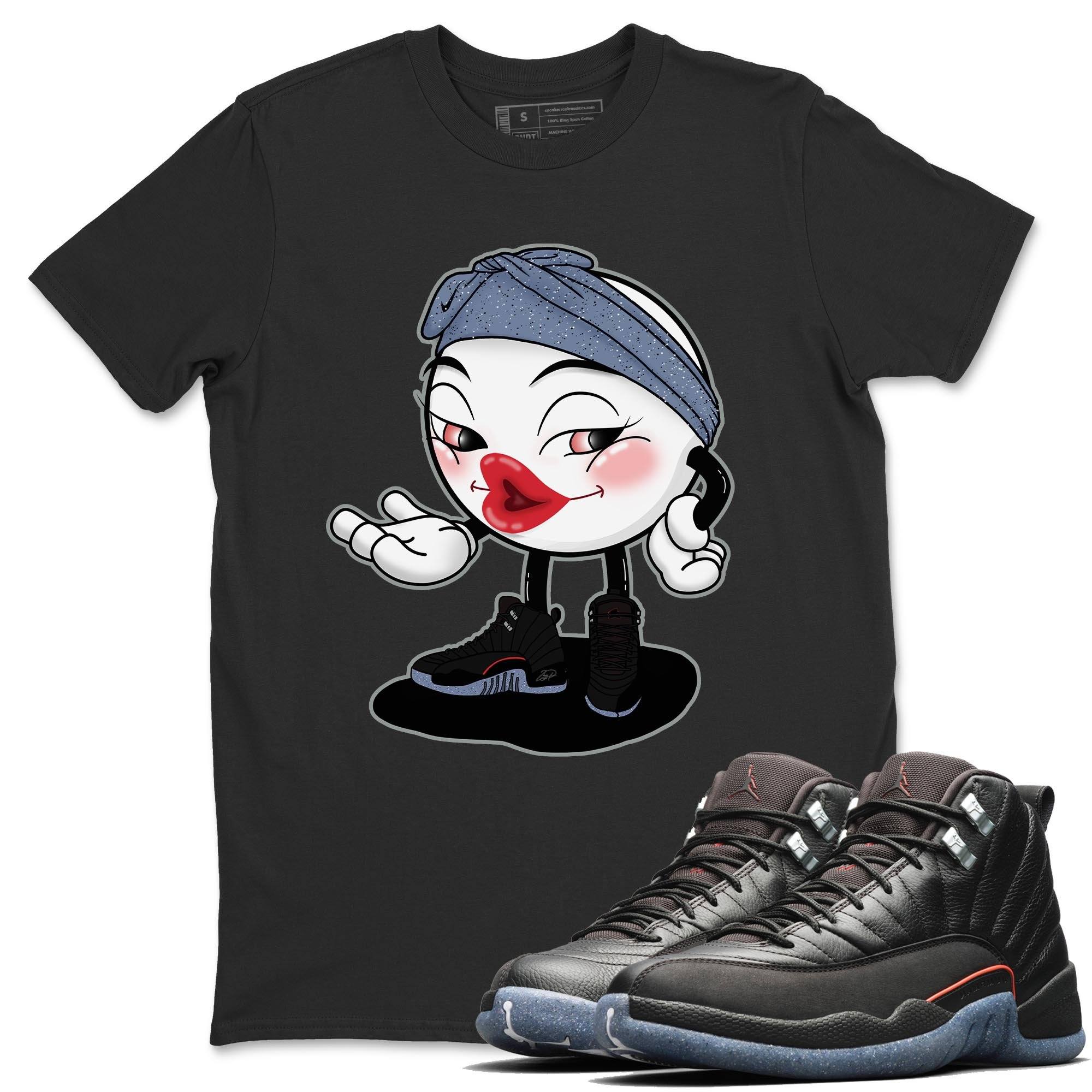 Jordan 12 Grind Shirt To Match Jordans Sexy Emoji Sneaker Tees Jordan 12 Grind Drip Gear Zone Sneaker Matching Clothing Unisex Shirts