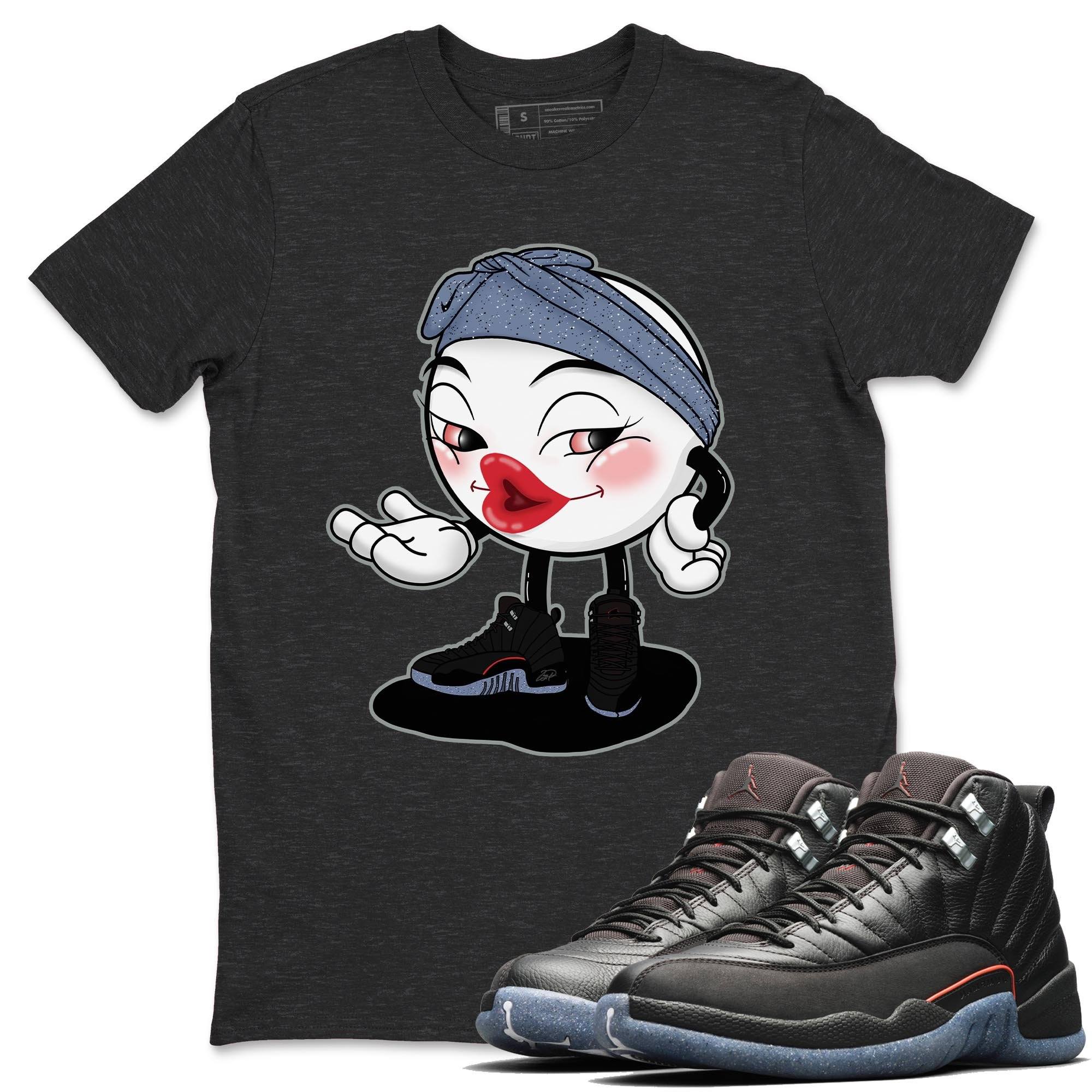 Jordan 12 Grind Shirt To Match Jordans Sexy Emoji Sneaker Tees Jordan 12 Grind Drip Gear Zone Sneaker Matching Clothing Unisex Shirts