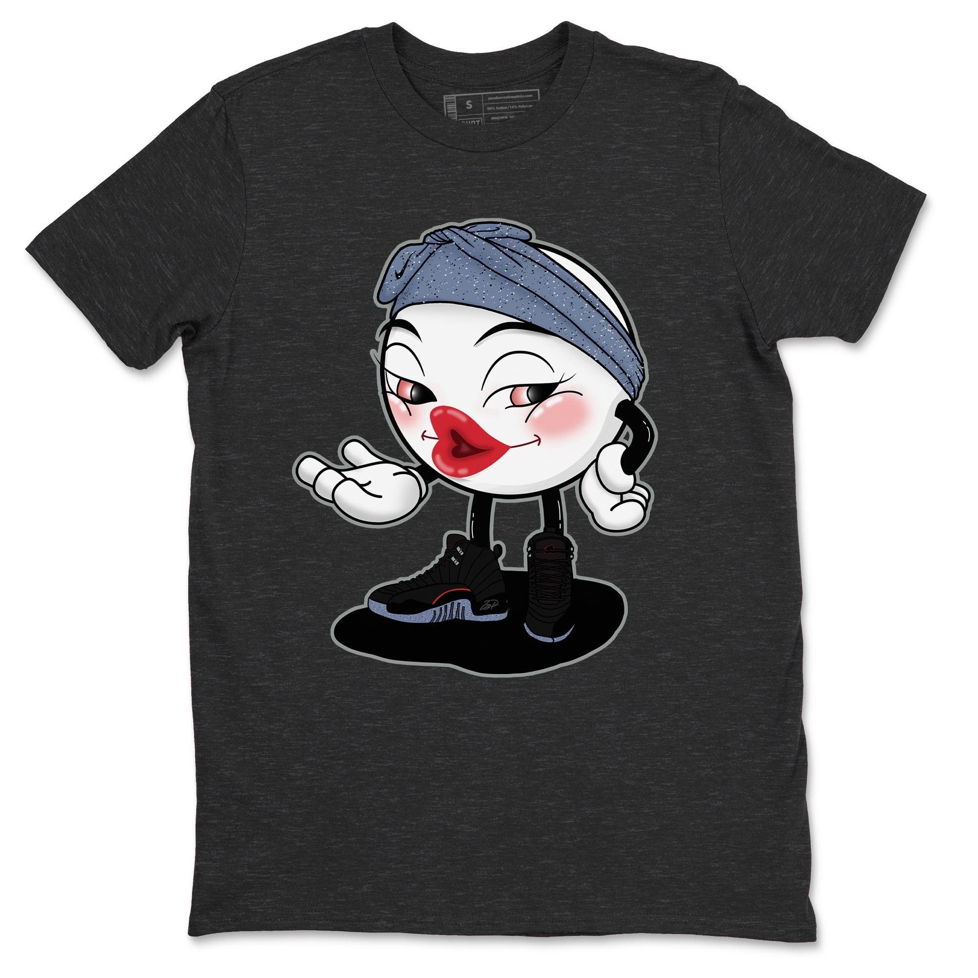 Jordan 12 Grind Shirt To Match Jordans Sexy Emoji Sneaker Tees Jordan 12 Grind Drip Gear Zone Sneaker Matching Clothing Unisex Shirts