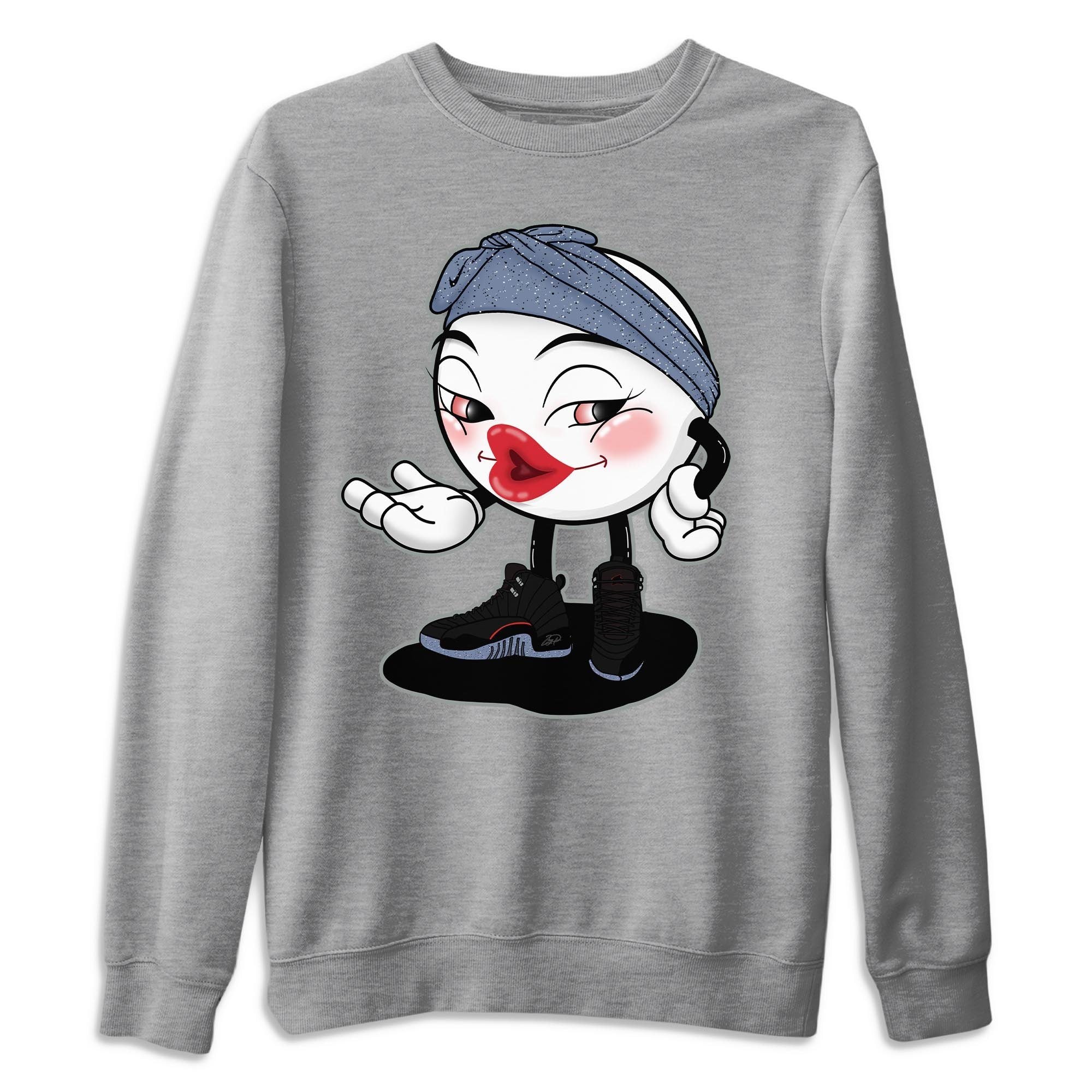 Jordan 12 Grind Shirt To Match Jordans Sexy Emoji Sneaker Tees Jordan 12 Grind Drip Gear Zone Sneaker Matching Clothing Unisex Shirts