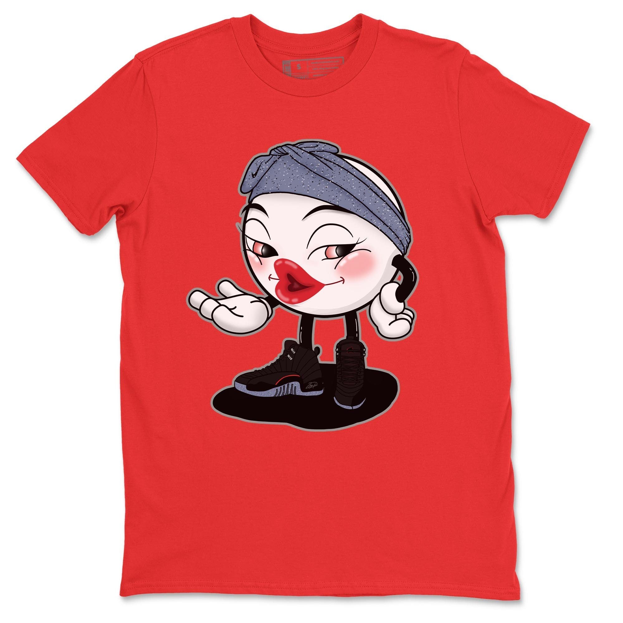 Jordan 12 Grind Shirt To Match Jordans Sexy Emoji Sneaker Tees Jordan 12 Grind Drip Gear Zone Sneaker Matching Clothing Unisex Shirts
