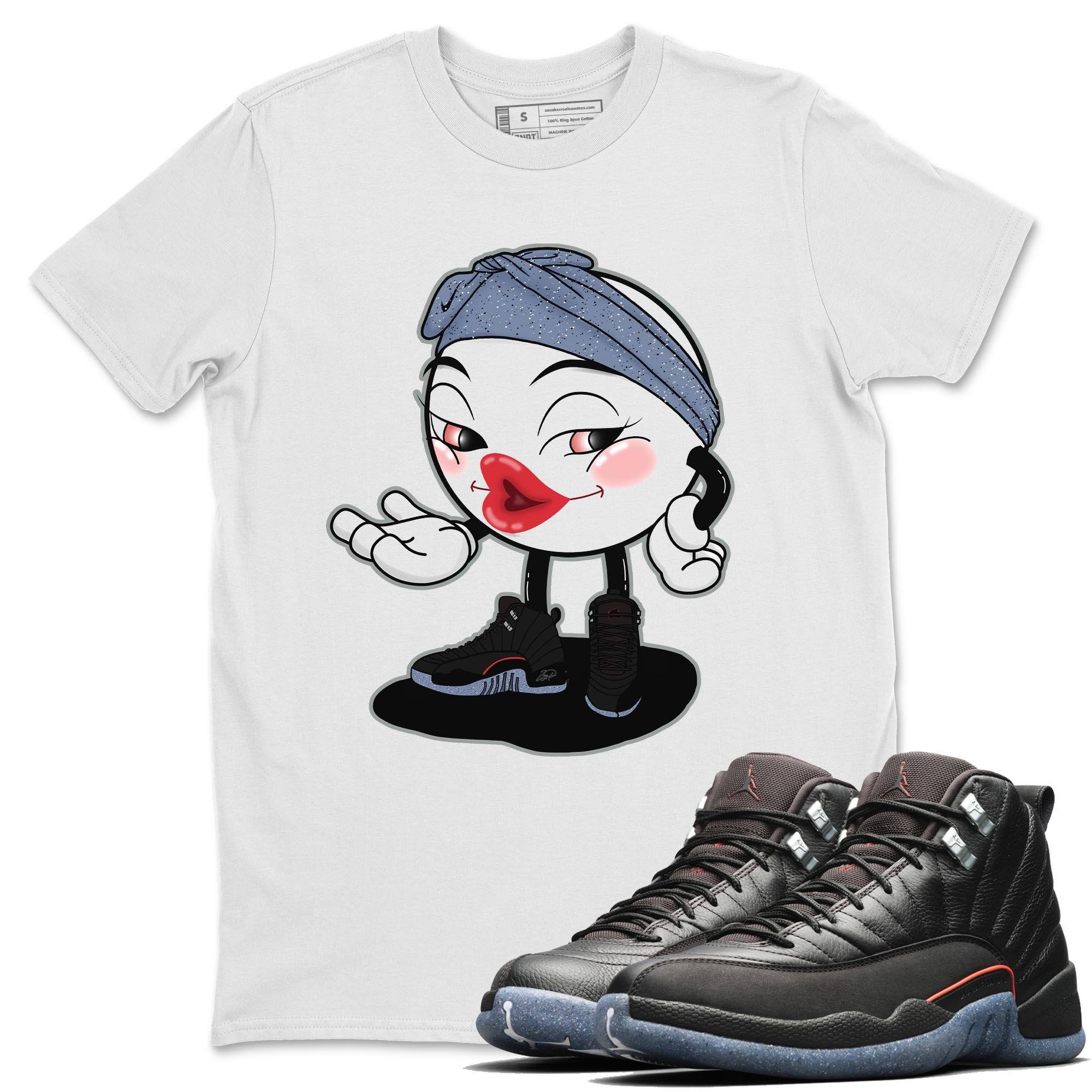 Jordan 12 Grind Shirt To Match Jordans Sexy Emoji Sneaker Tees Jordan 12 Grind Drip Gear Zone Sneaker Matching Clothing Unisex Shirts