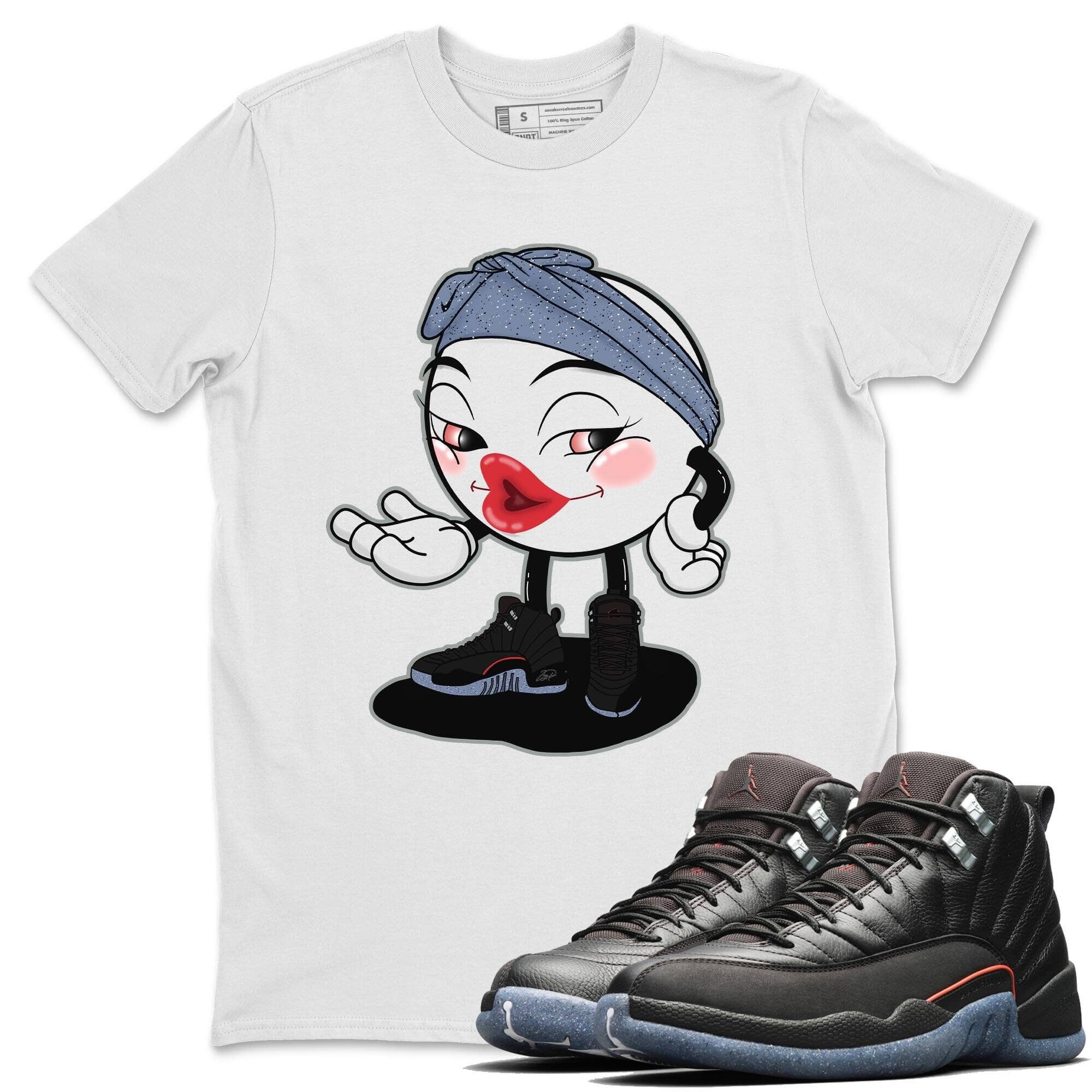 Jordan 12 Grind Shirt To Match Jordans Sexy Emoji Sneaker Tees Jordan 12 Grind Drip Gear Zone Sneaker Matching Clothing Unisex Shirts