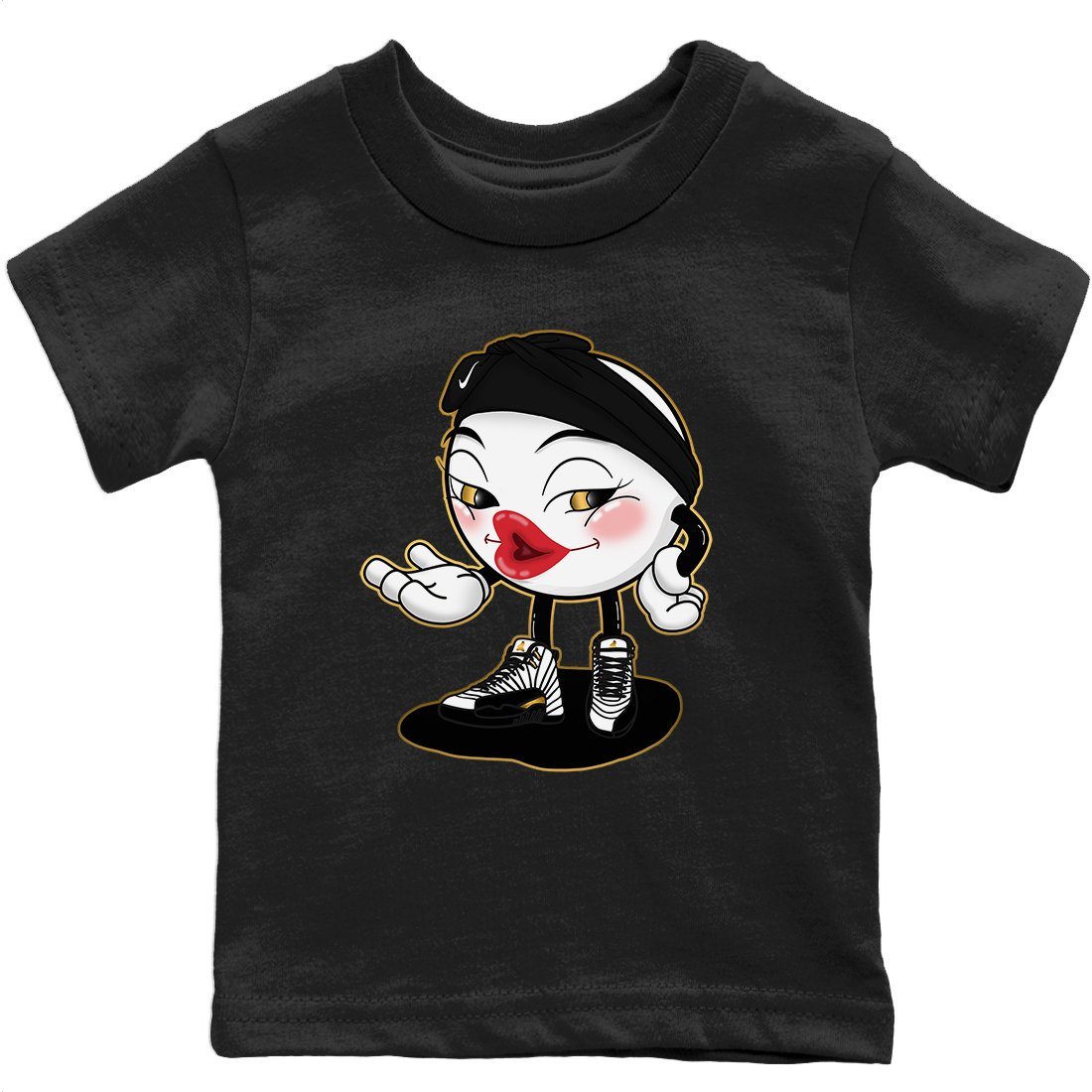Jordan 12 Royalty Sneaker Matching T-Shirt Sexy Emoji Sneaker Tees Jordan 12 Royalty Sneaker Release Tees Kids Shirts