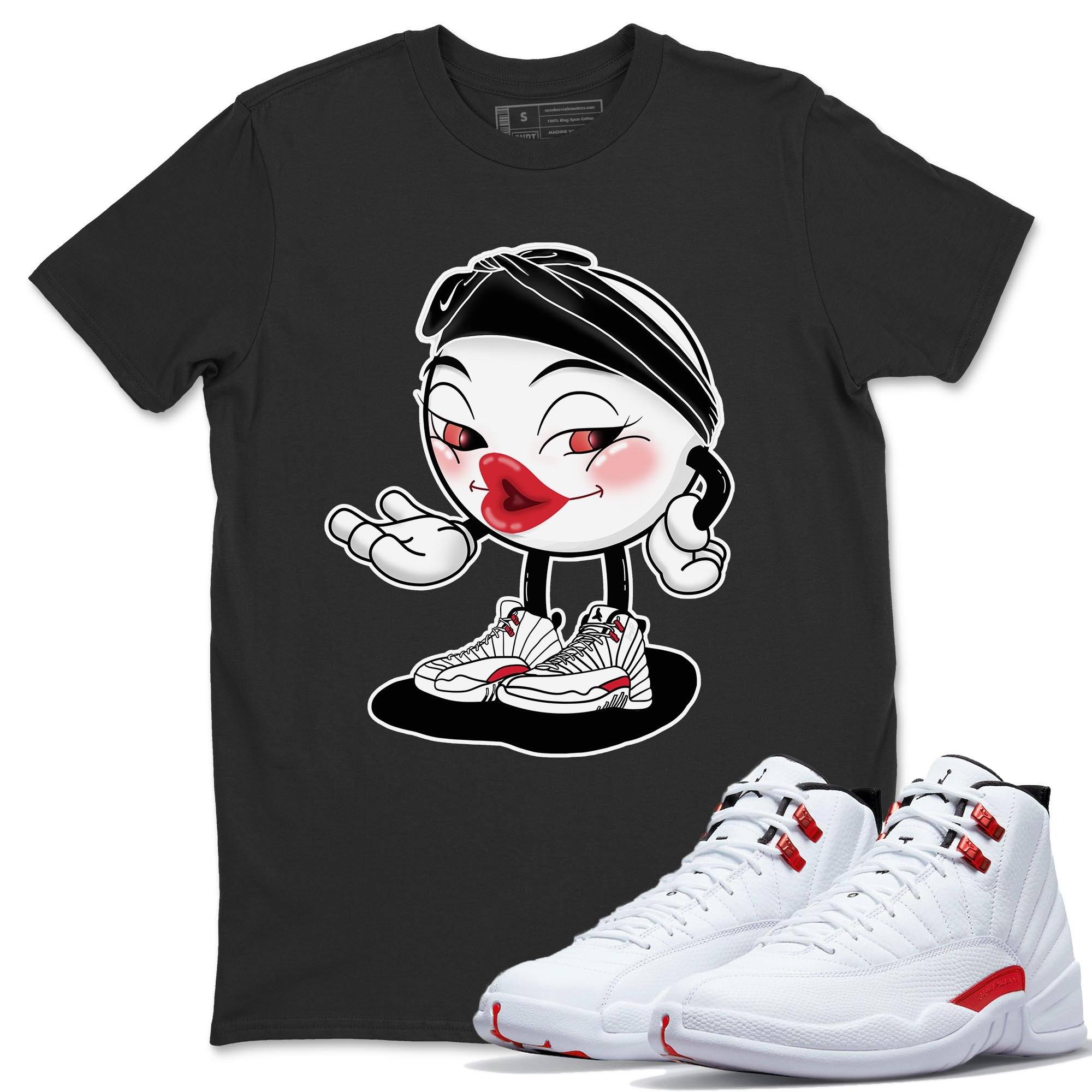 Jordan 12 Twist Shirt To Match Jordans Sexy Emoji Sneaker Tees Jordan 12 Twist Drip Gear Zone Sneaker Matching Clothing Unisex Shirts