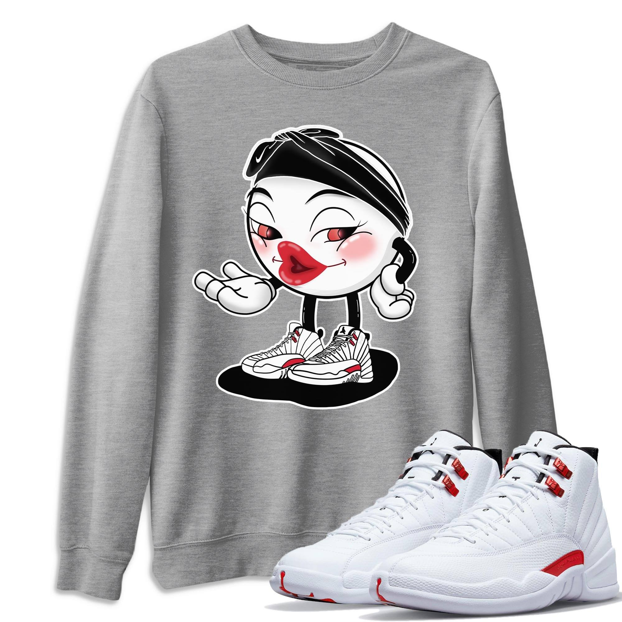 Jordan 12 Twist Shirt To Match Jordans Sexy Emoji Sneaker Tees Jordan 12 Twist Drip Gear Zone Sneaker Matching Clothing Unisex Shirts