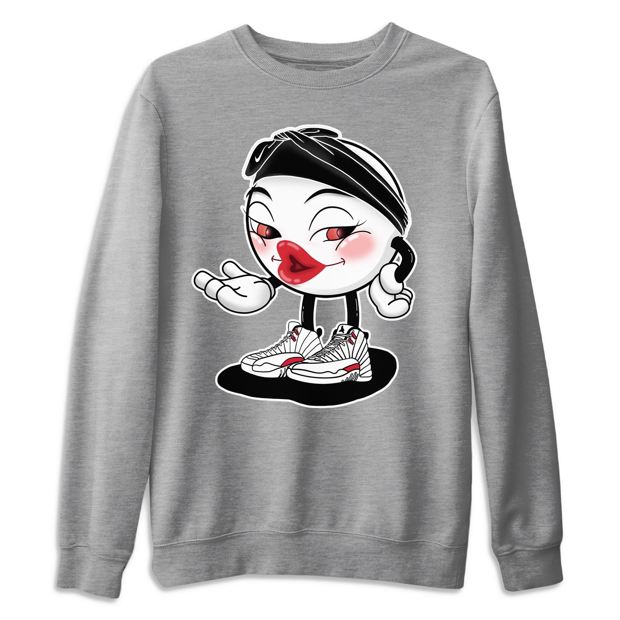 Jordan 12 Twist Shirt To Match Jordans Sexy Emoji Sneaker Tees Jordan 12 Twist Drip Gear Zone Sneaker Matching Clothing Unisex Shirts